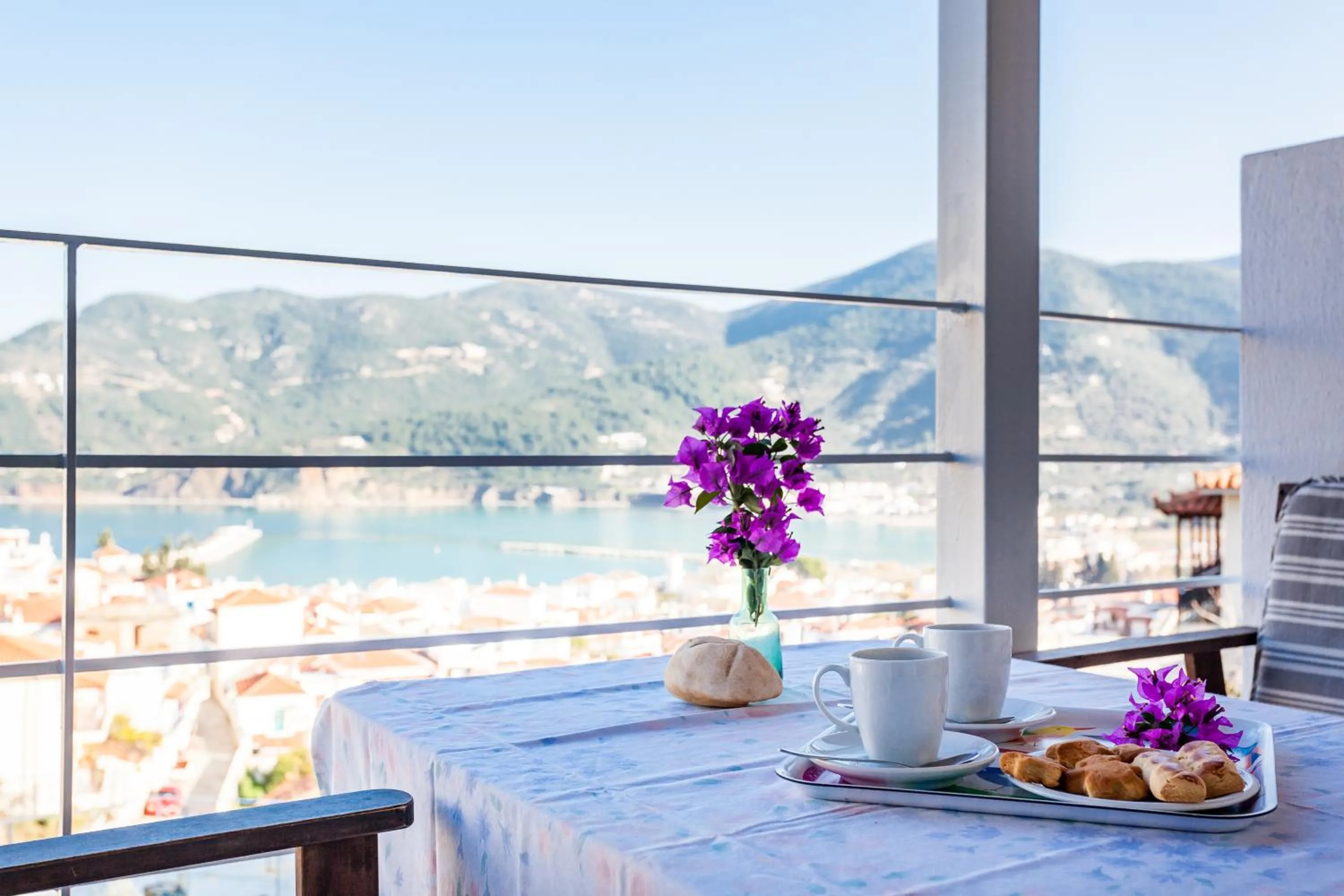 Balcony/Terrace in Thea Home Hotel by Booking Kottas