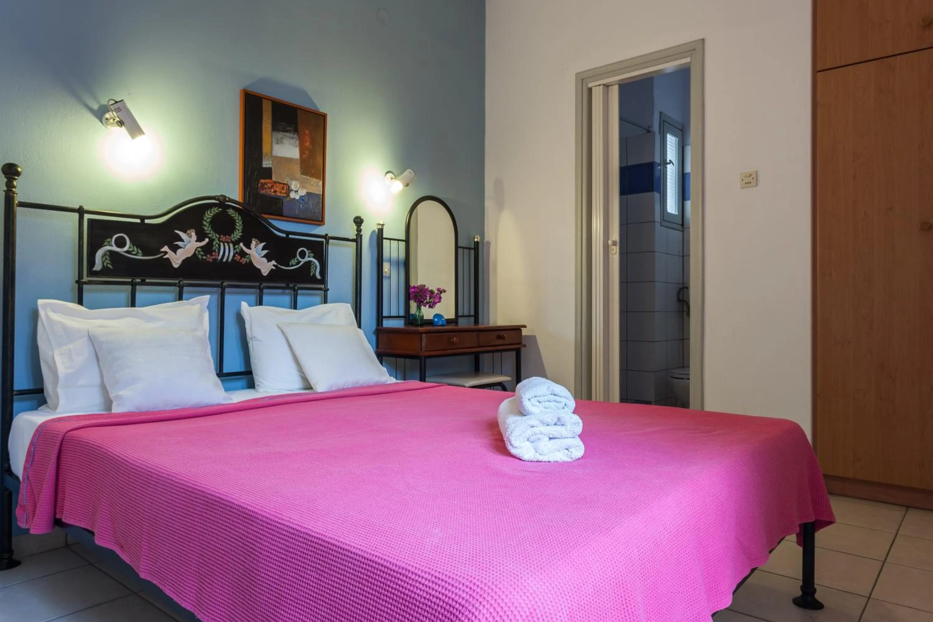 Bedroom, Bed in Thea Home Hotel by Booking Kottas