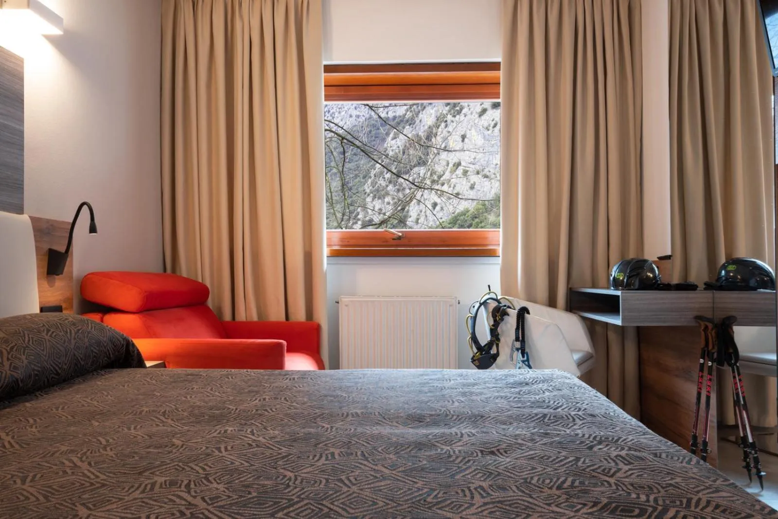 Bed in Hotel Ciclamino