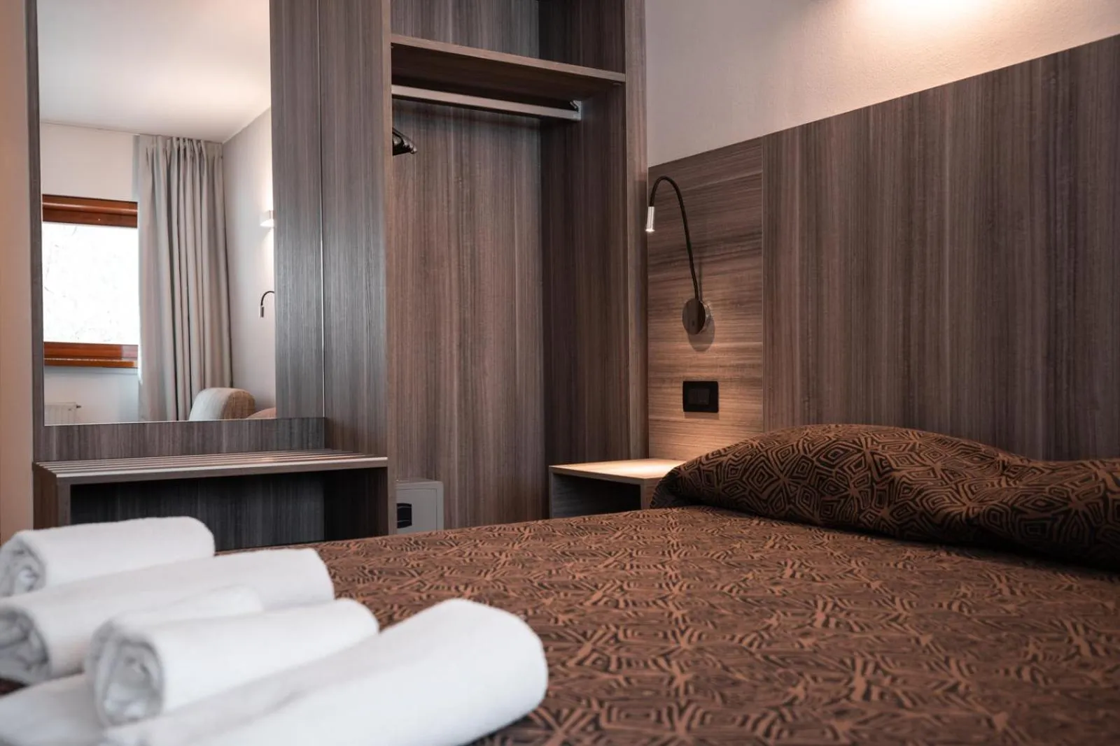 Bed in Hotel Ciclamino