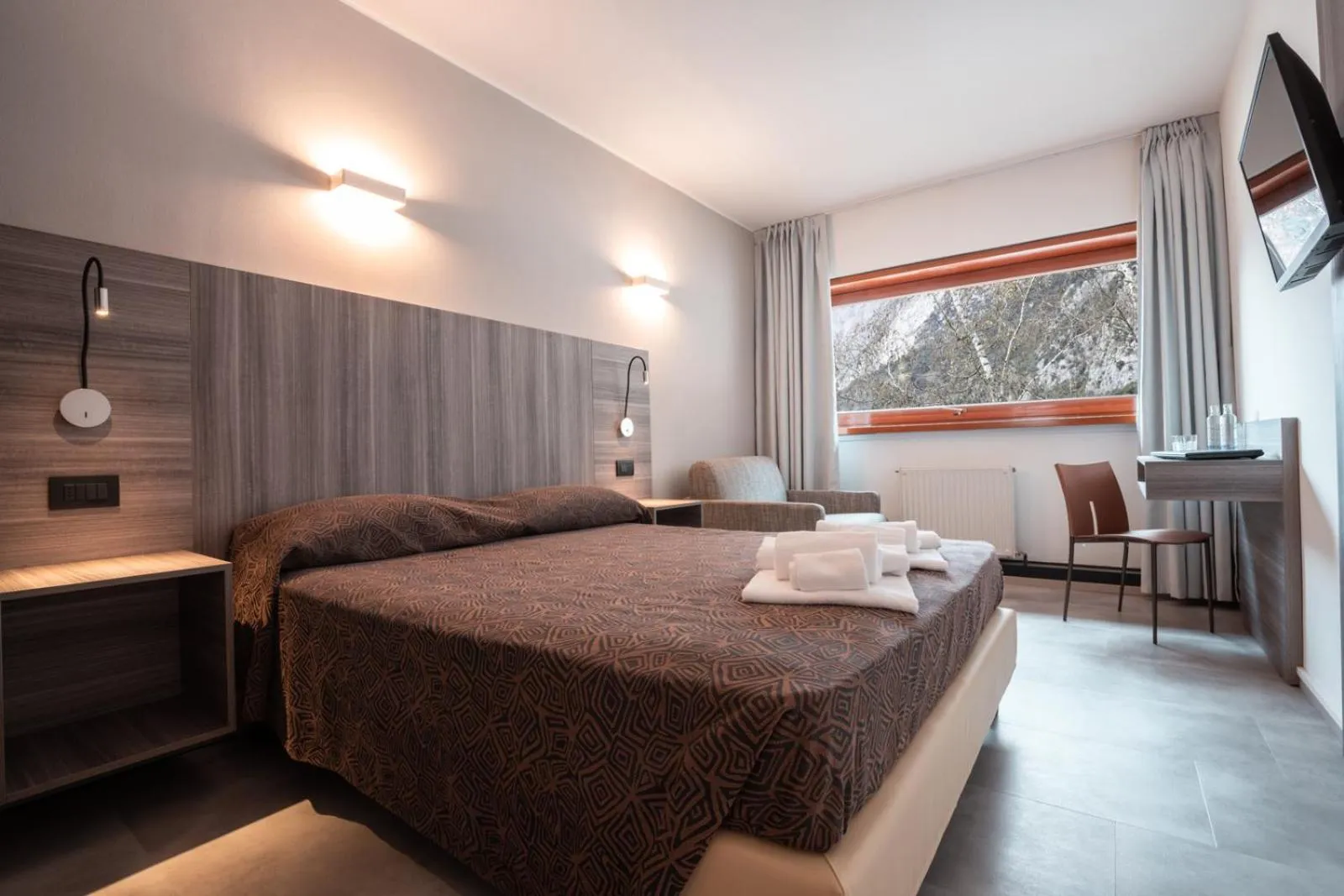 Bed in Hotel Ciclamino