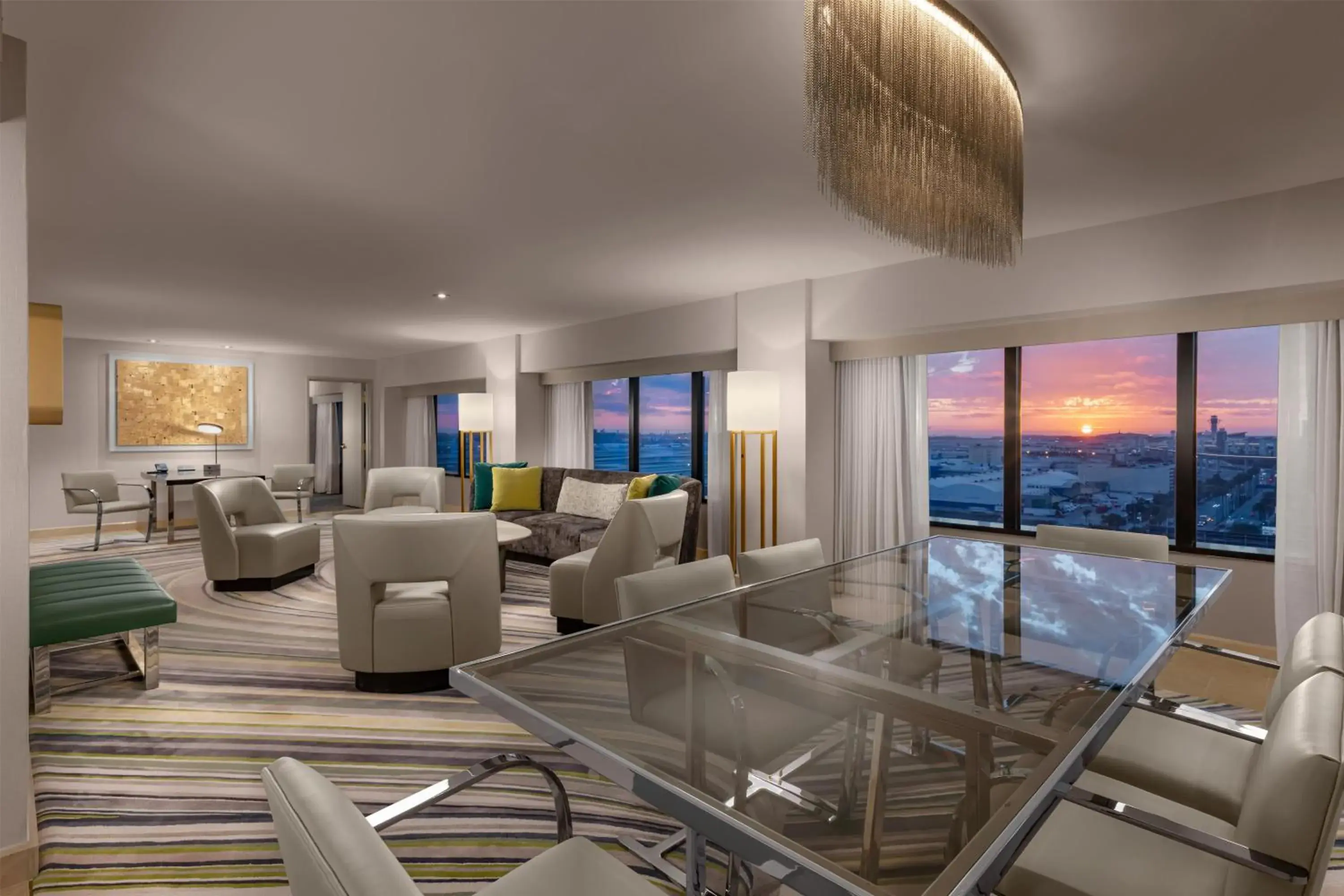 View (from property/room) in Hilton Los Angeles Airport View (from property/room) in Hilton Los Angeles Airport