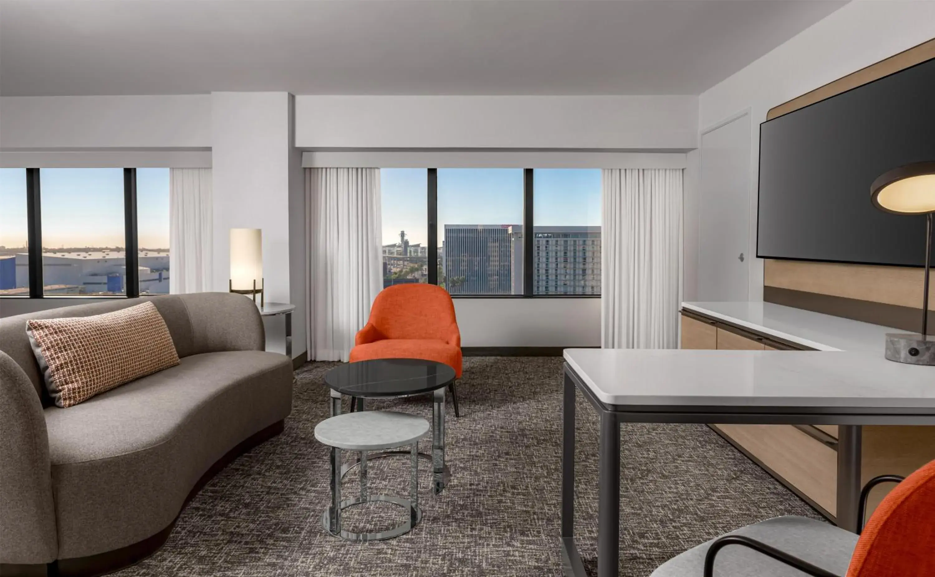 View (from property/room) in Hilton Los Angeles Airport View (from property/room) in Hilton Los Angeles Airport