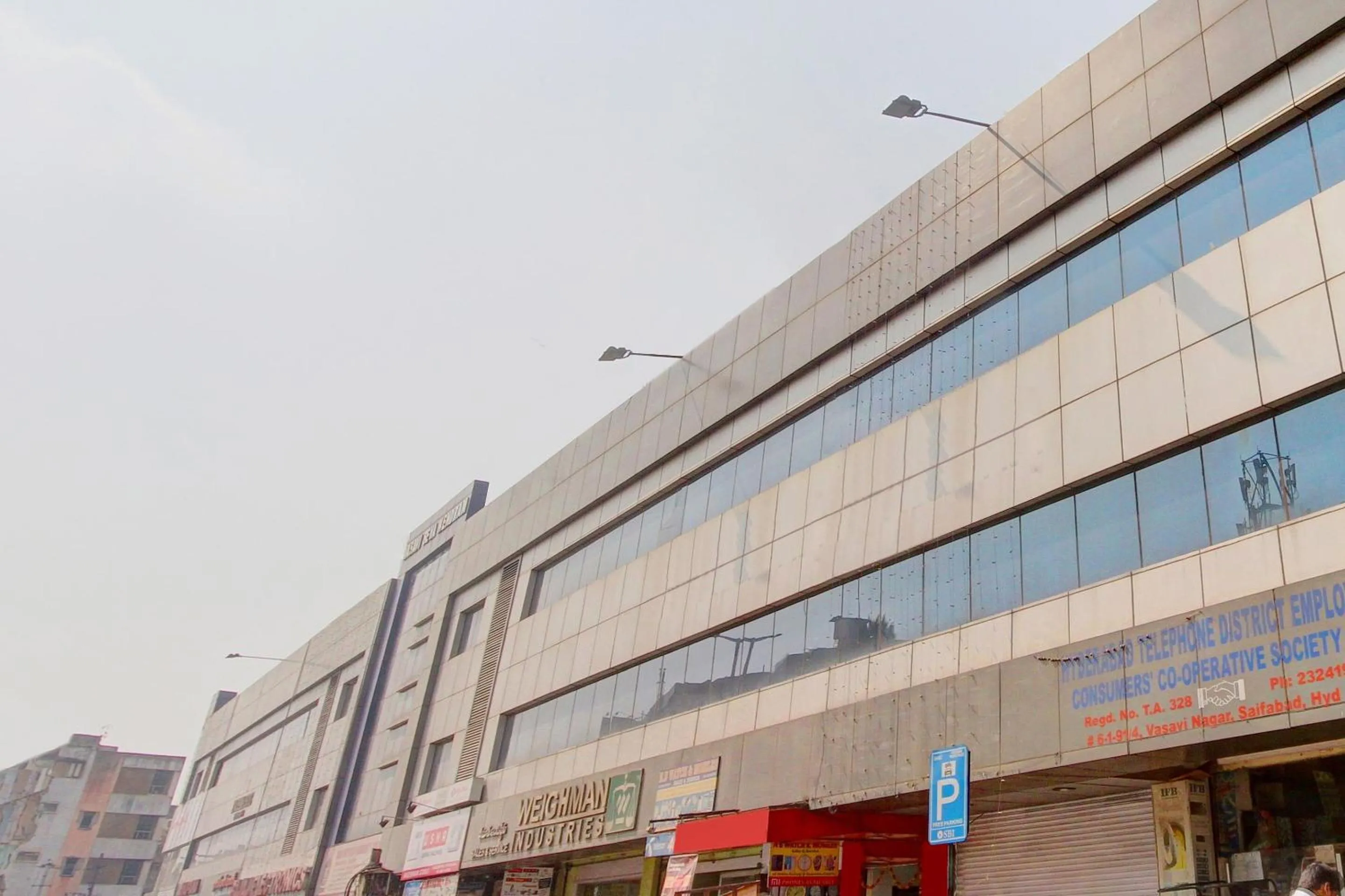 Facade/entrance in Collection O Alekhya Residency