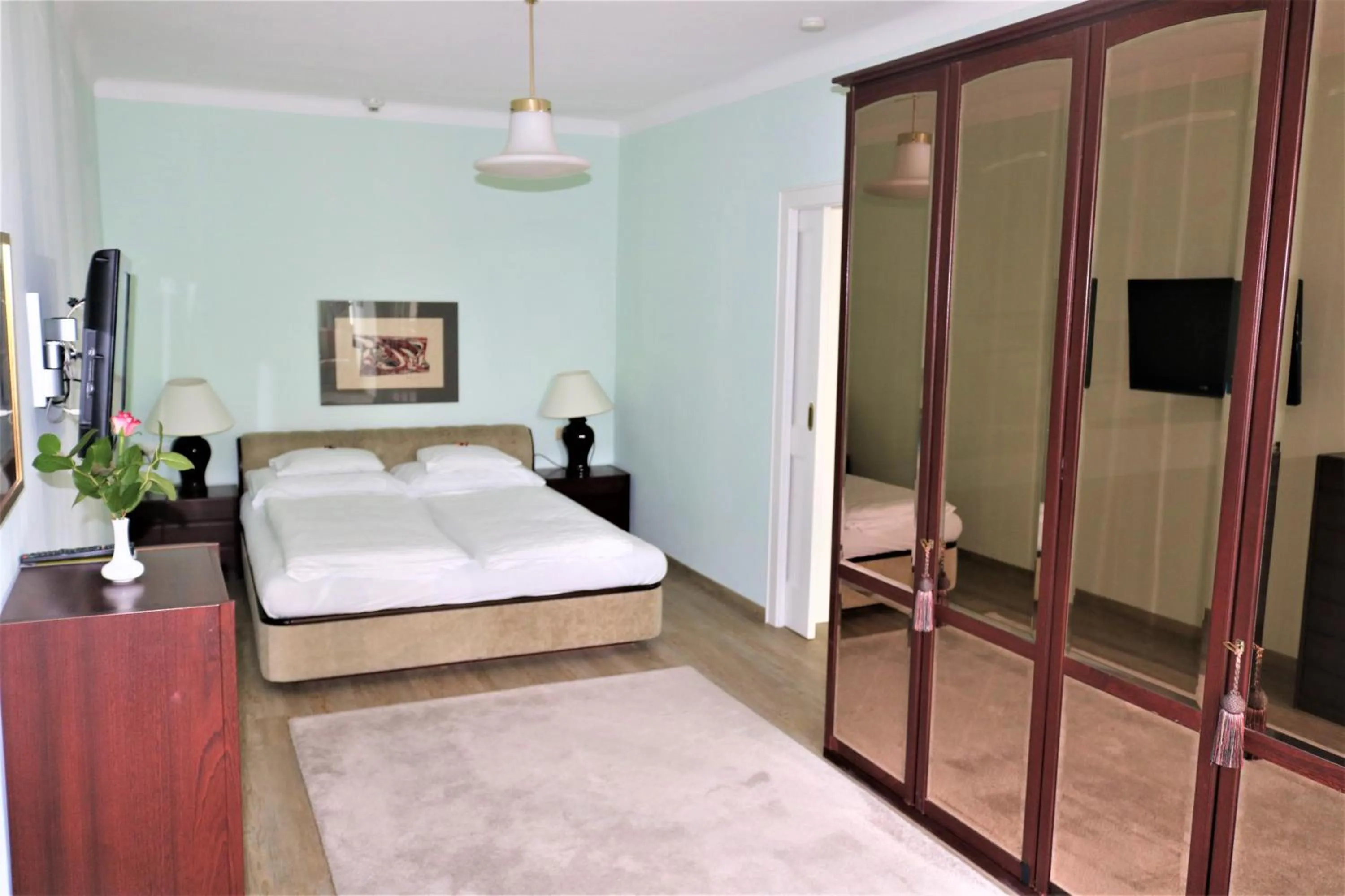 Bedroom, Bed in Hotel Schönruh