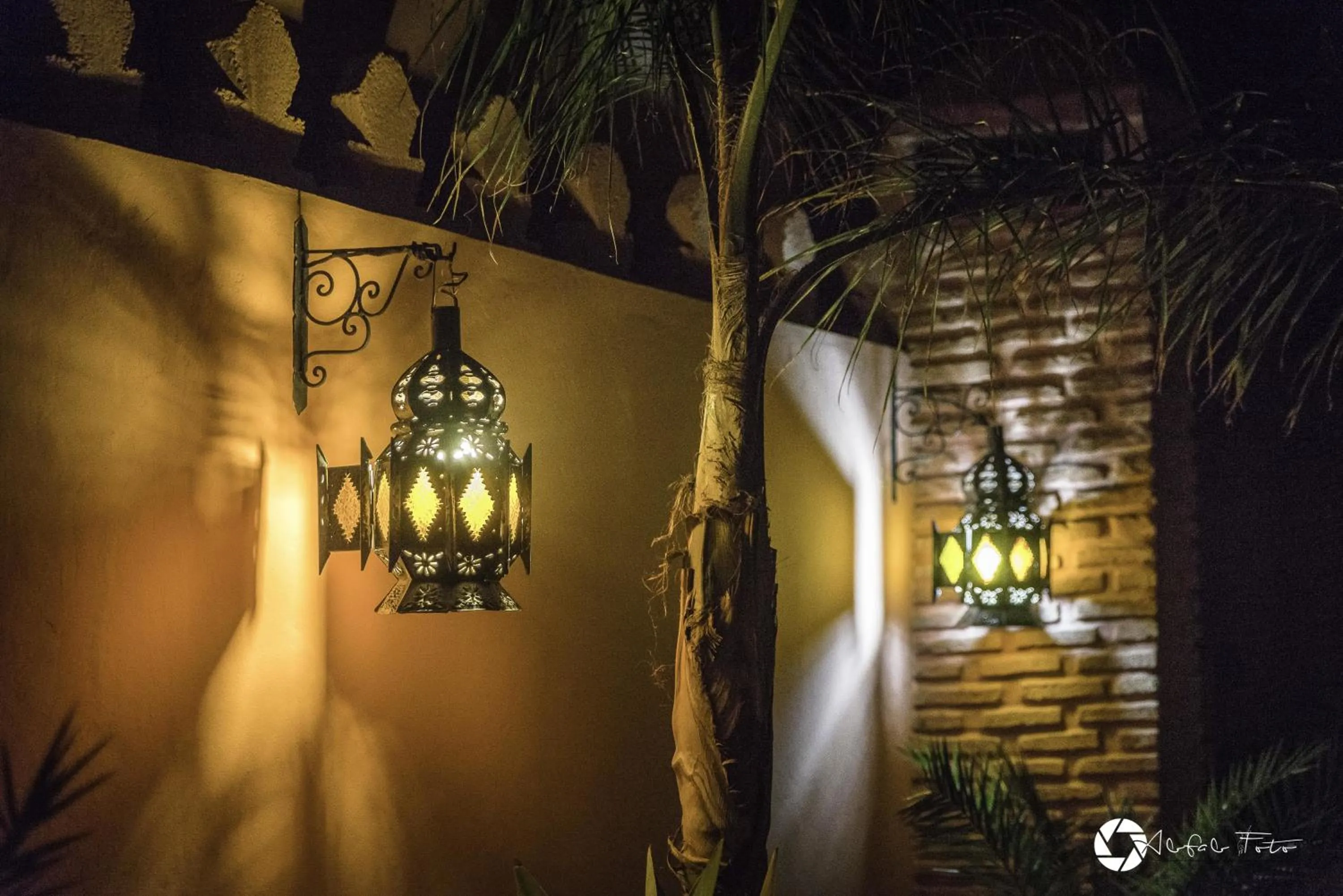 Decorative detail in Riad Laora By La Siredrah