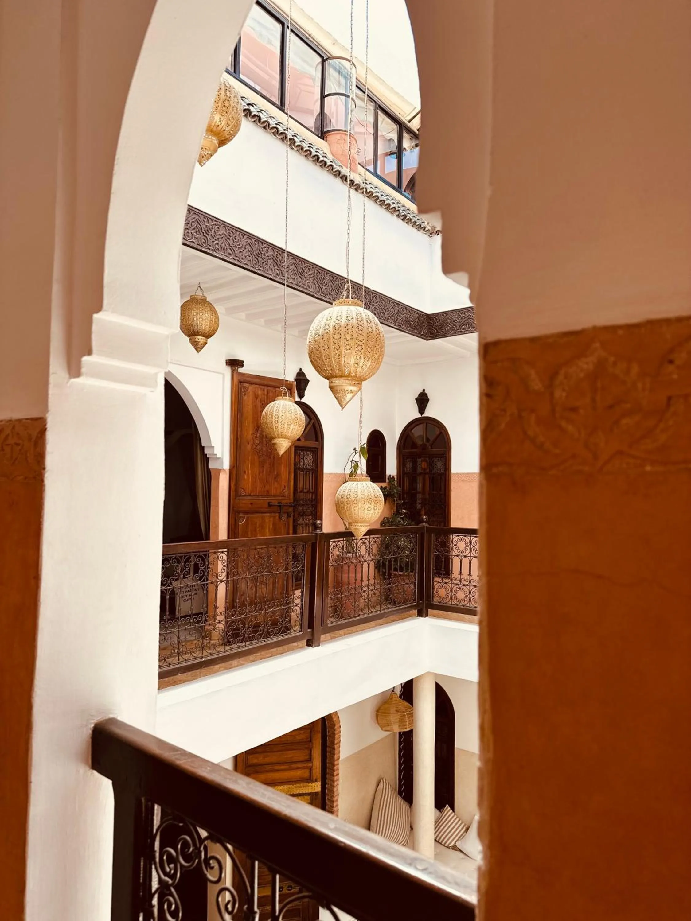 Decorative detail in Riad Laora By La Siredrah