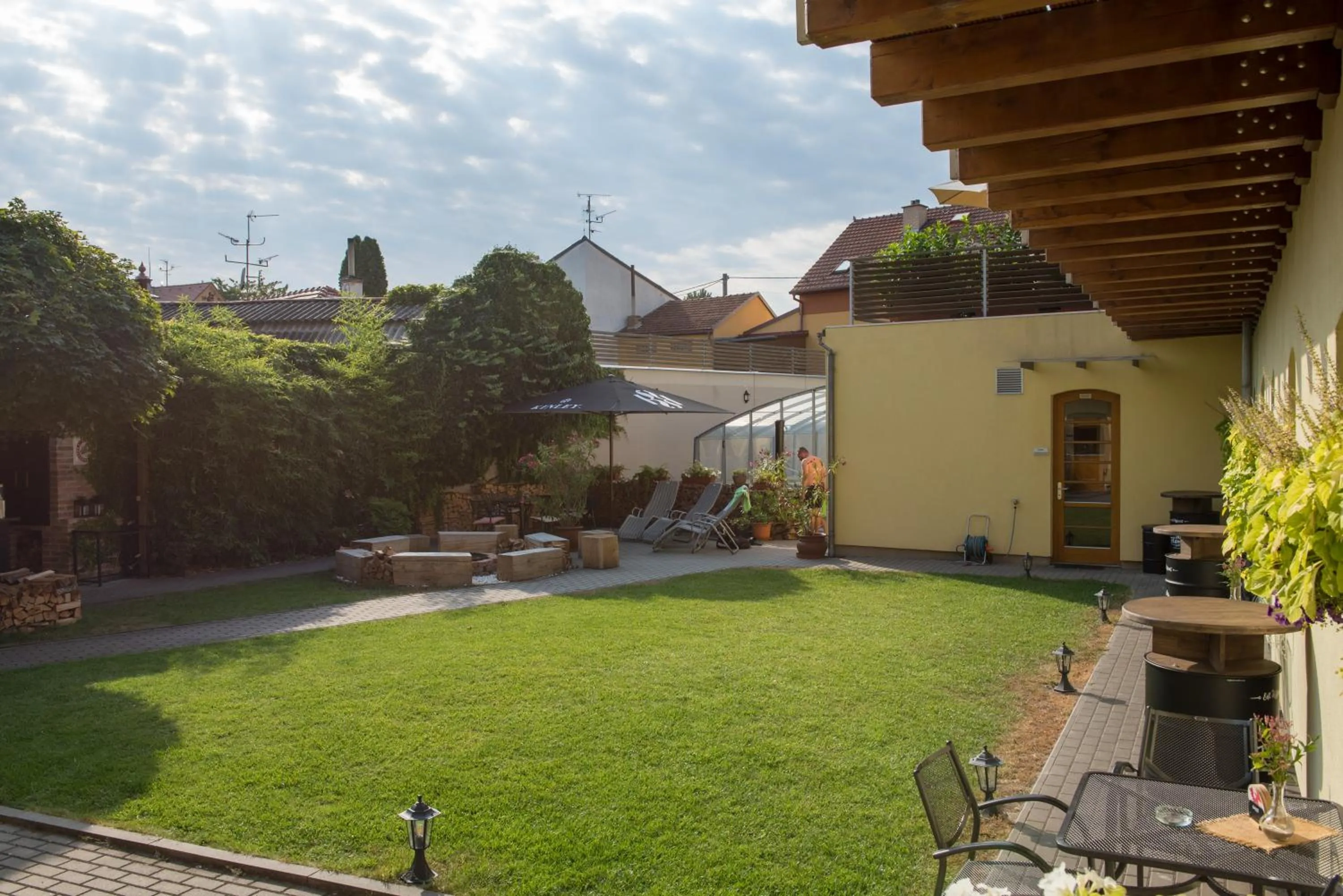 Garden in Relax Hotel Stork