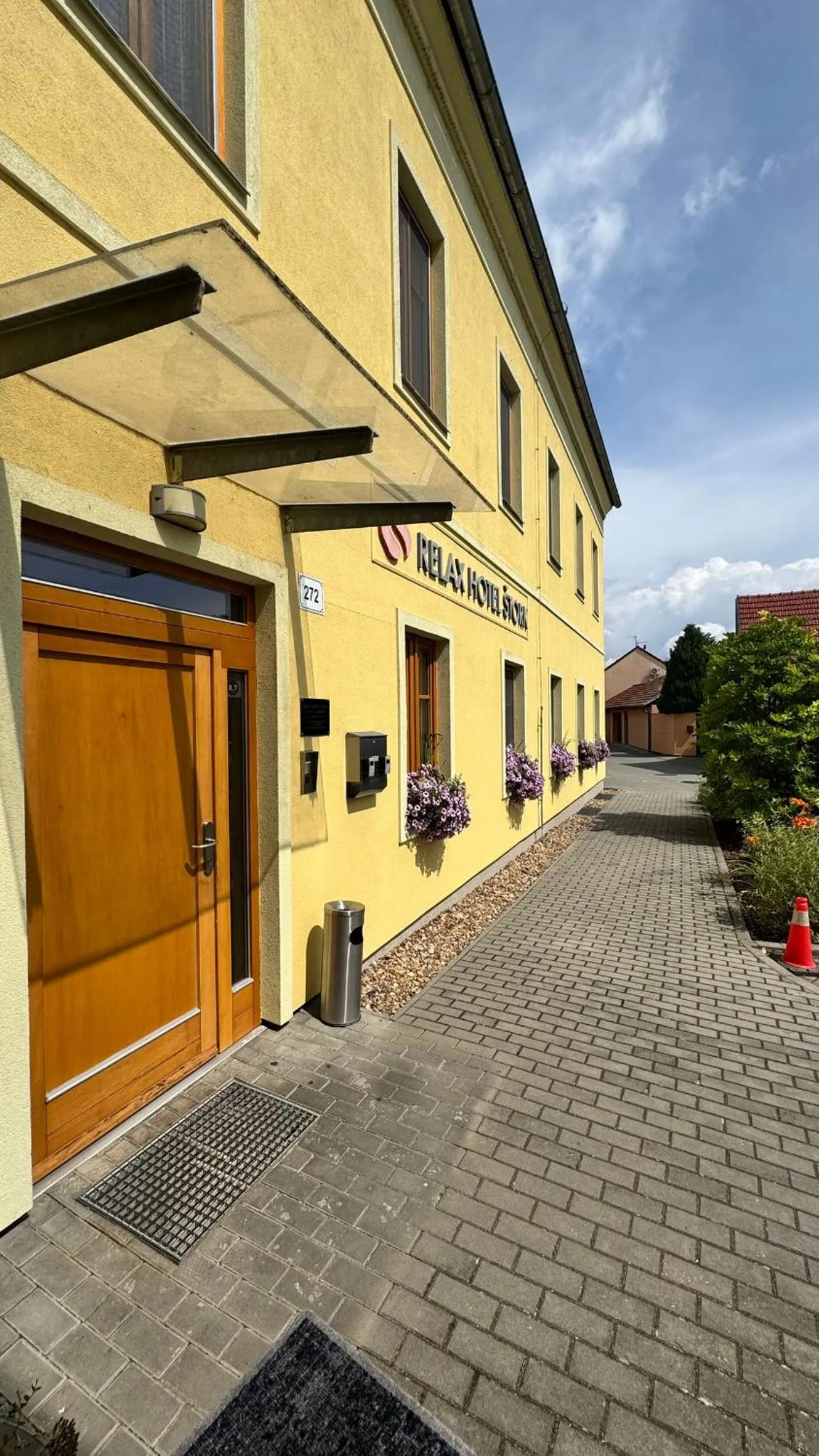 Property building in Relax Hotel Stork