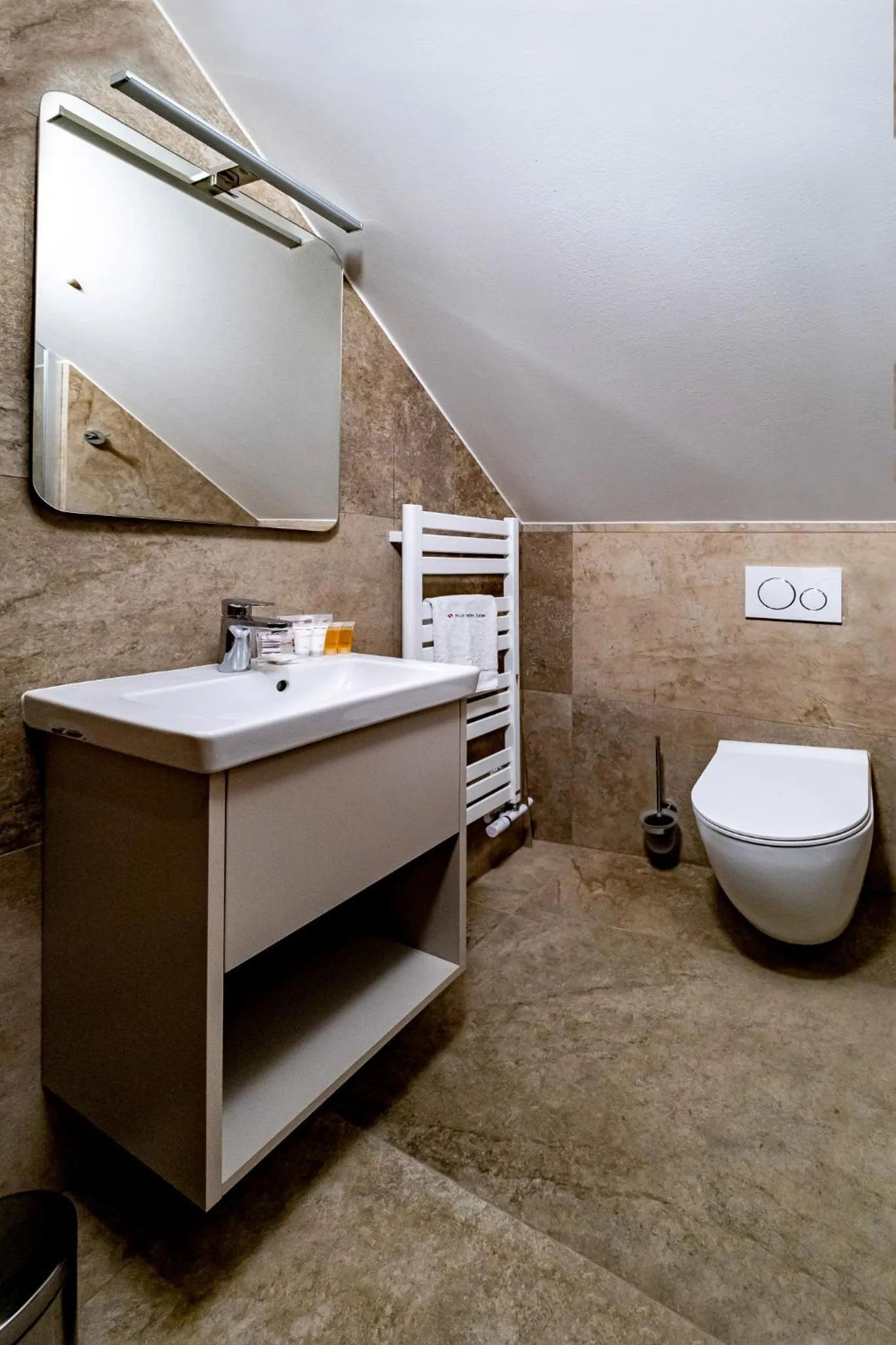 Bathroom in Relax Hotel Stork