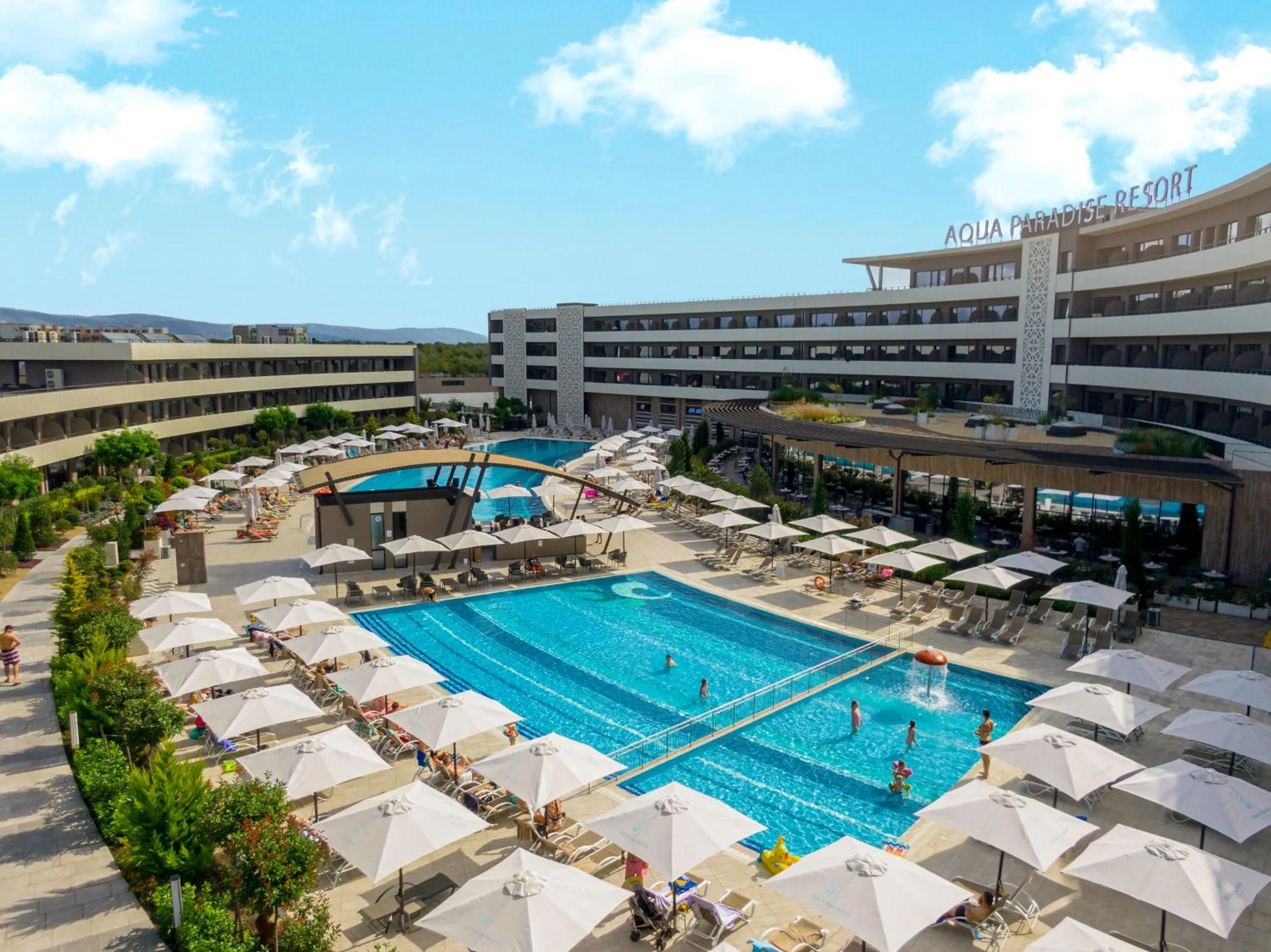 Property building in Aqua Paradise Resort & Aqua Park
