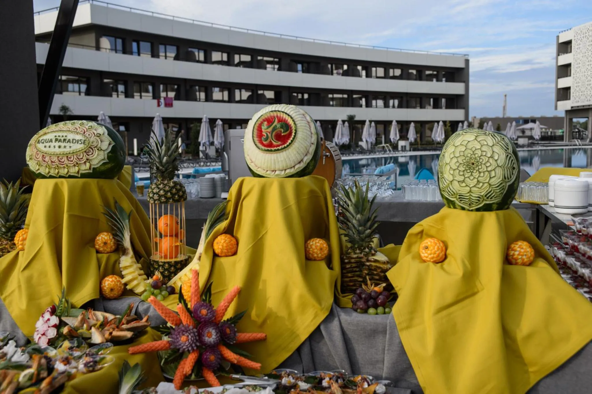 Food and drinks in Aqua Paradise Resort & Aqua Park