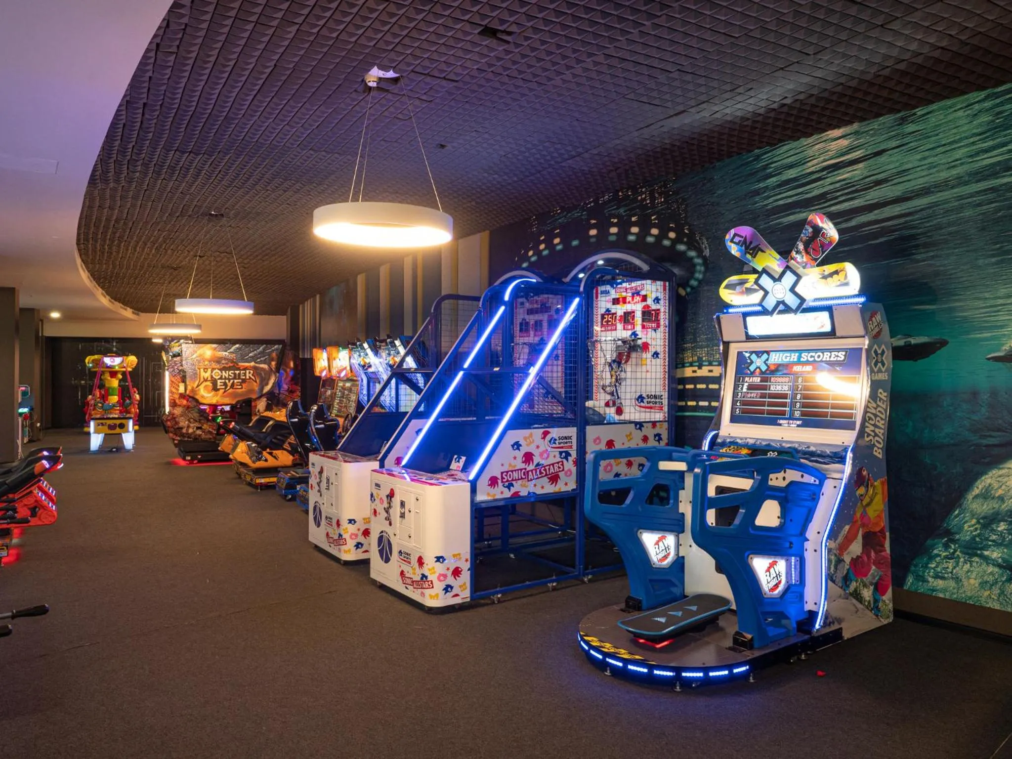 Game Room in Aqua Paradise Resort & Aqua Park