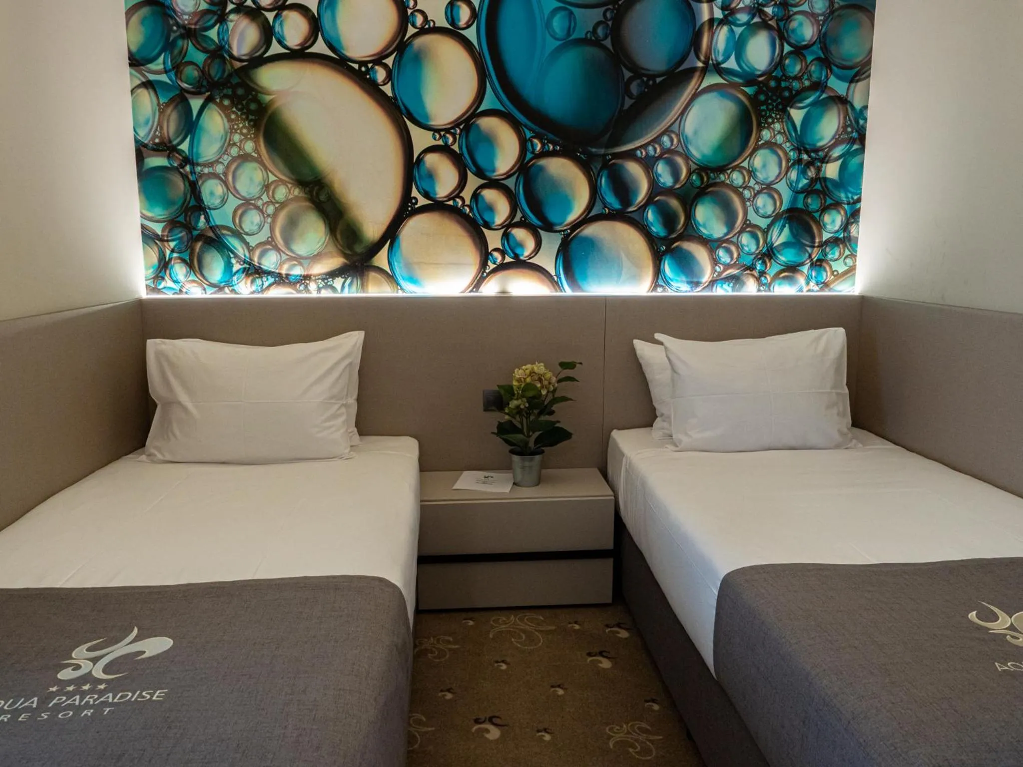 Bed in Aqua Paradise Resort & Aqua Park