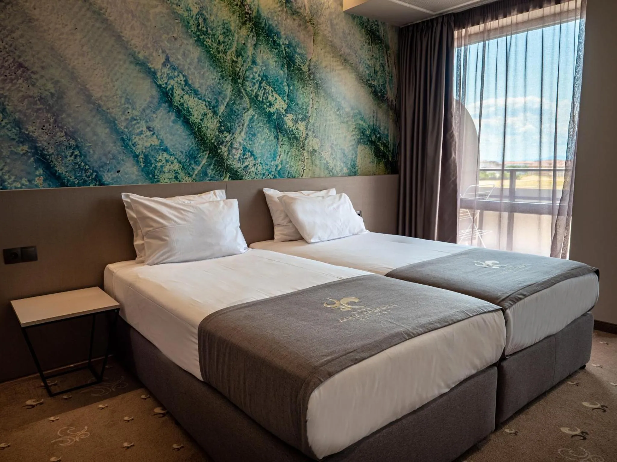 Bed in Aqua Paradise Resort & Aqua Park