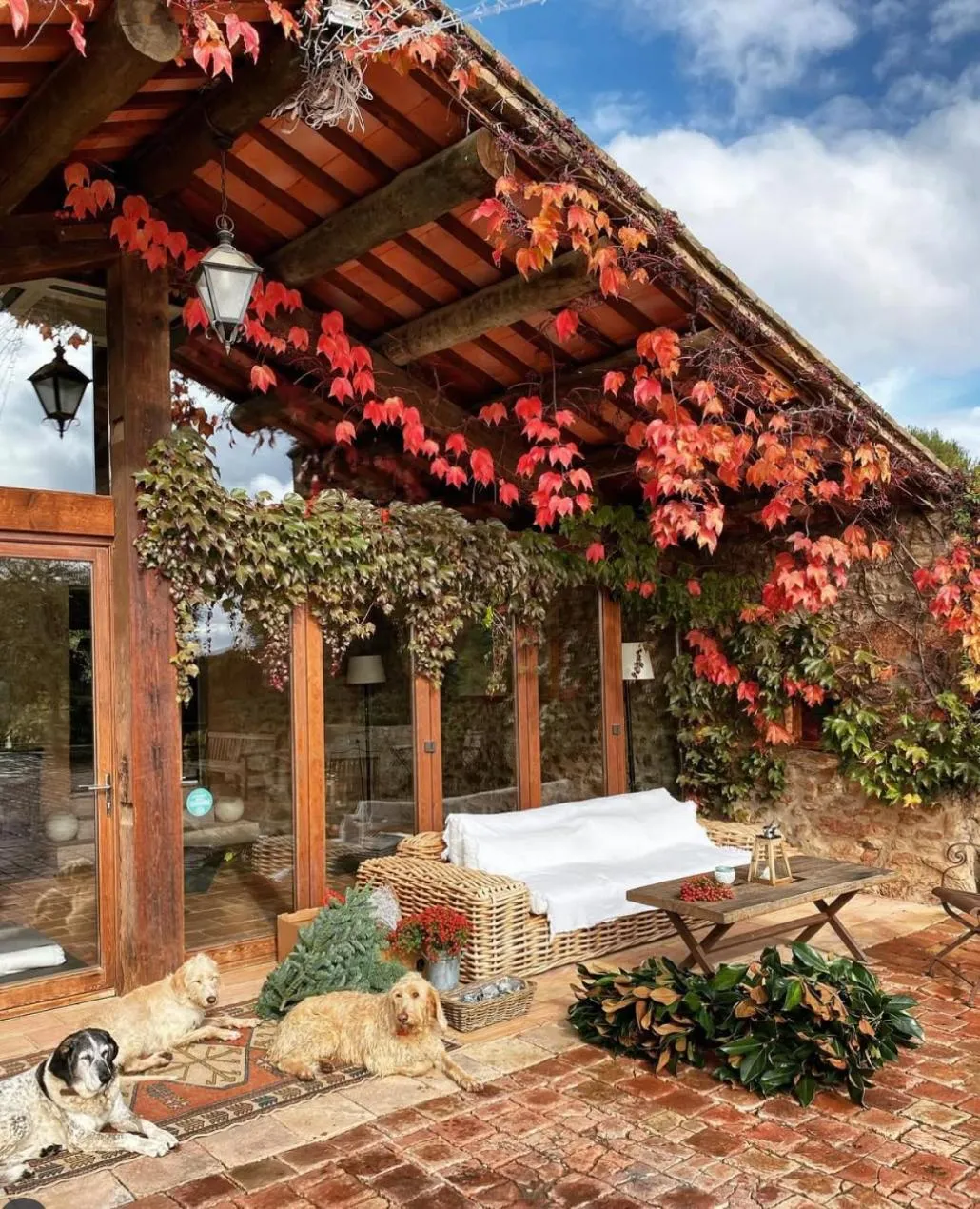 Patio in La Garriga de Castelladral