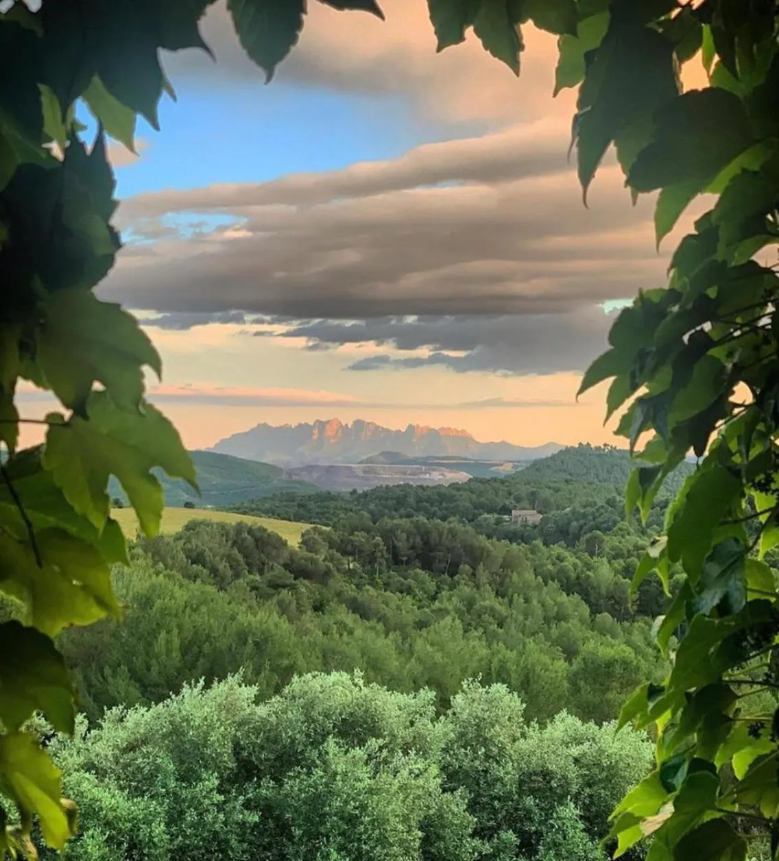 Day in La Garriga de Castelladral
