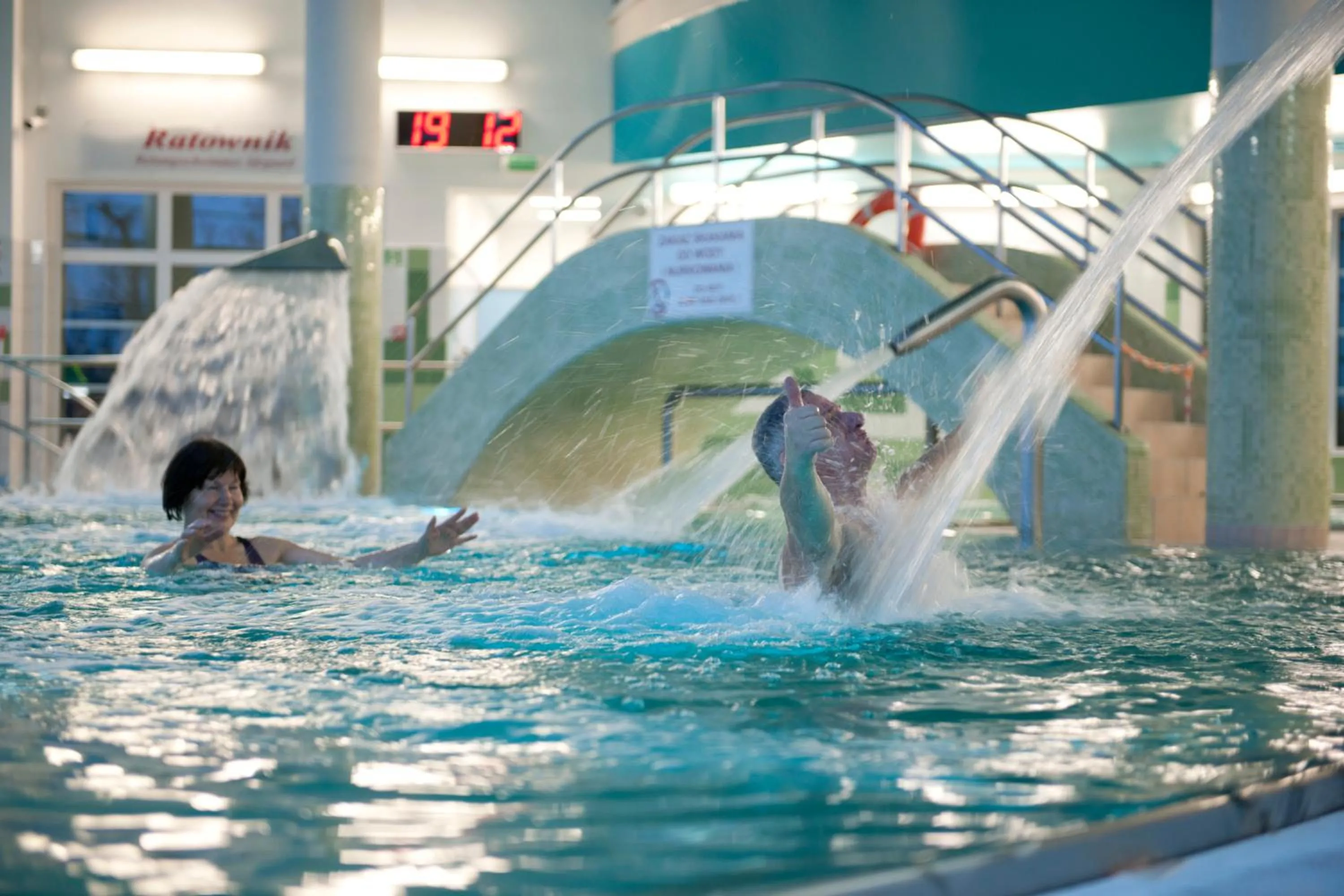 Swimming pool in Klinika Uzdrowiskowa "Pod Tezniami''