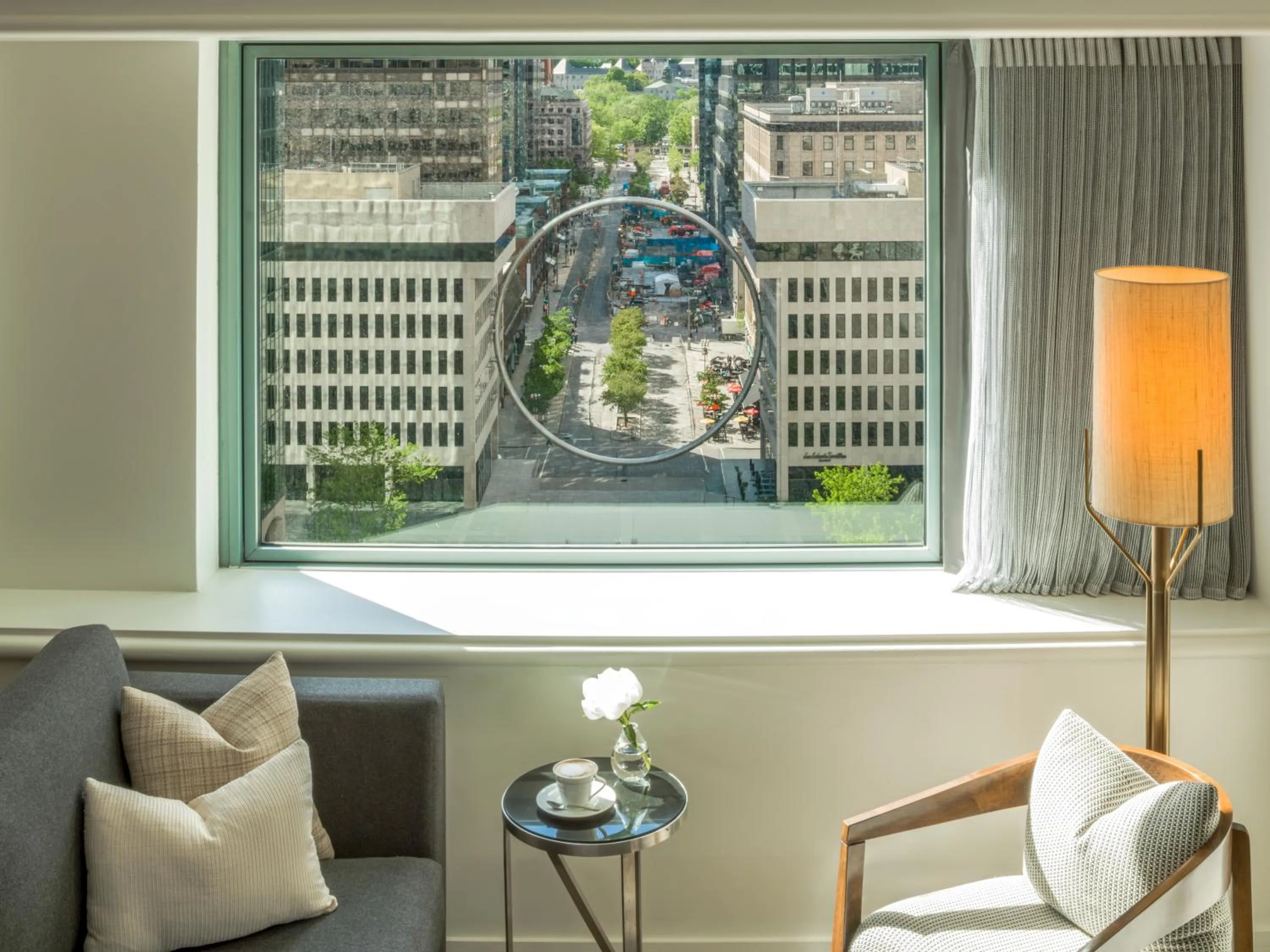 View (from property/room) in Fairmont The Queen Elizabeth