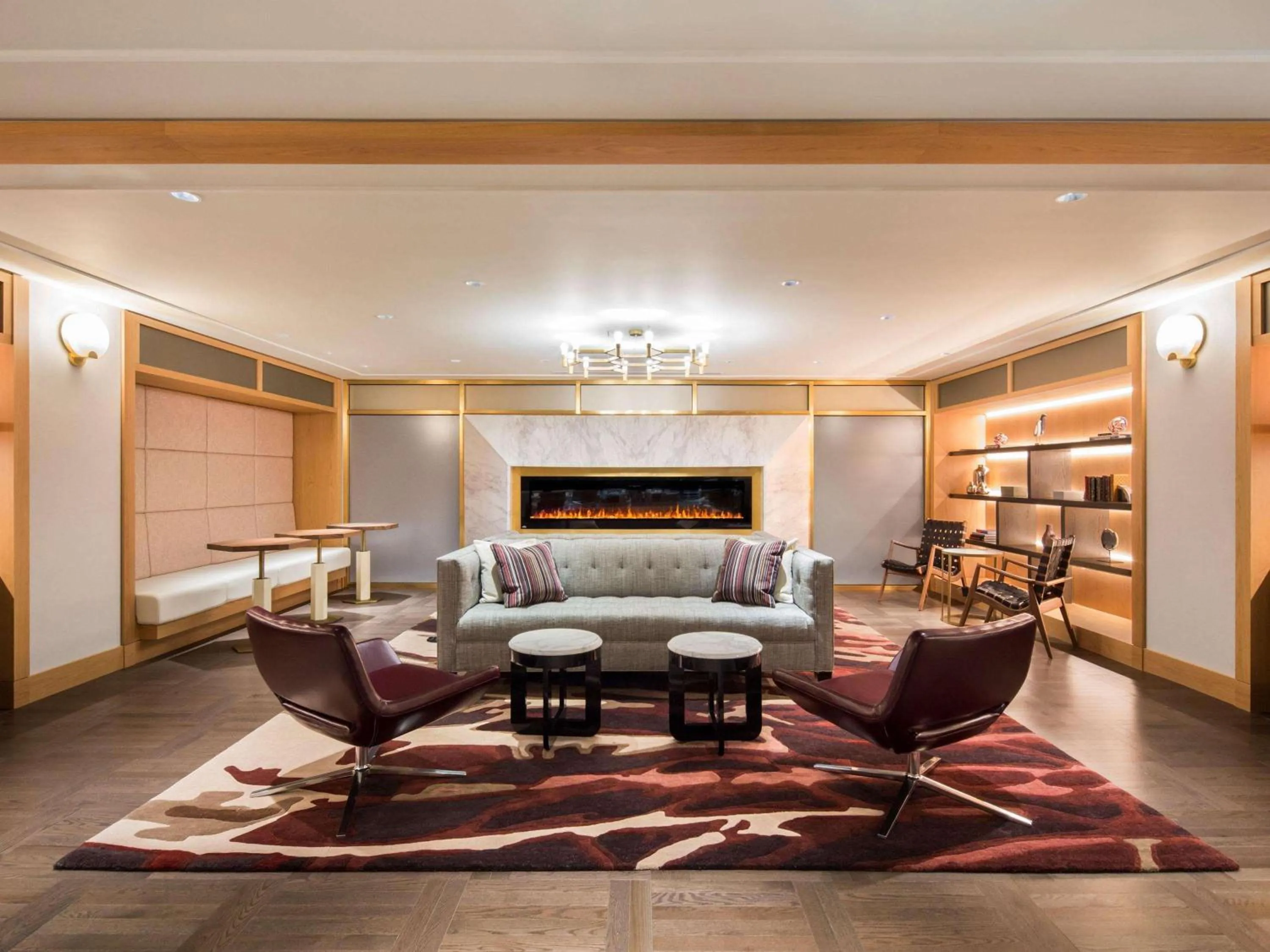 Royale Ville Marie King Suite with Gold Lounge in Fairmont The Queen Elizabeth