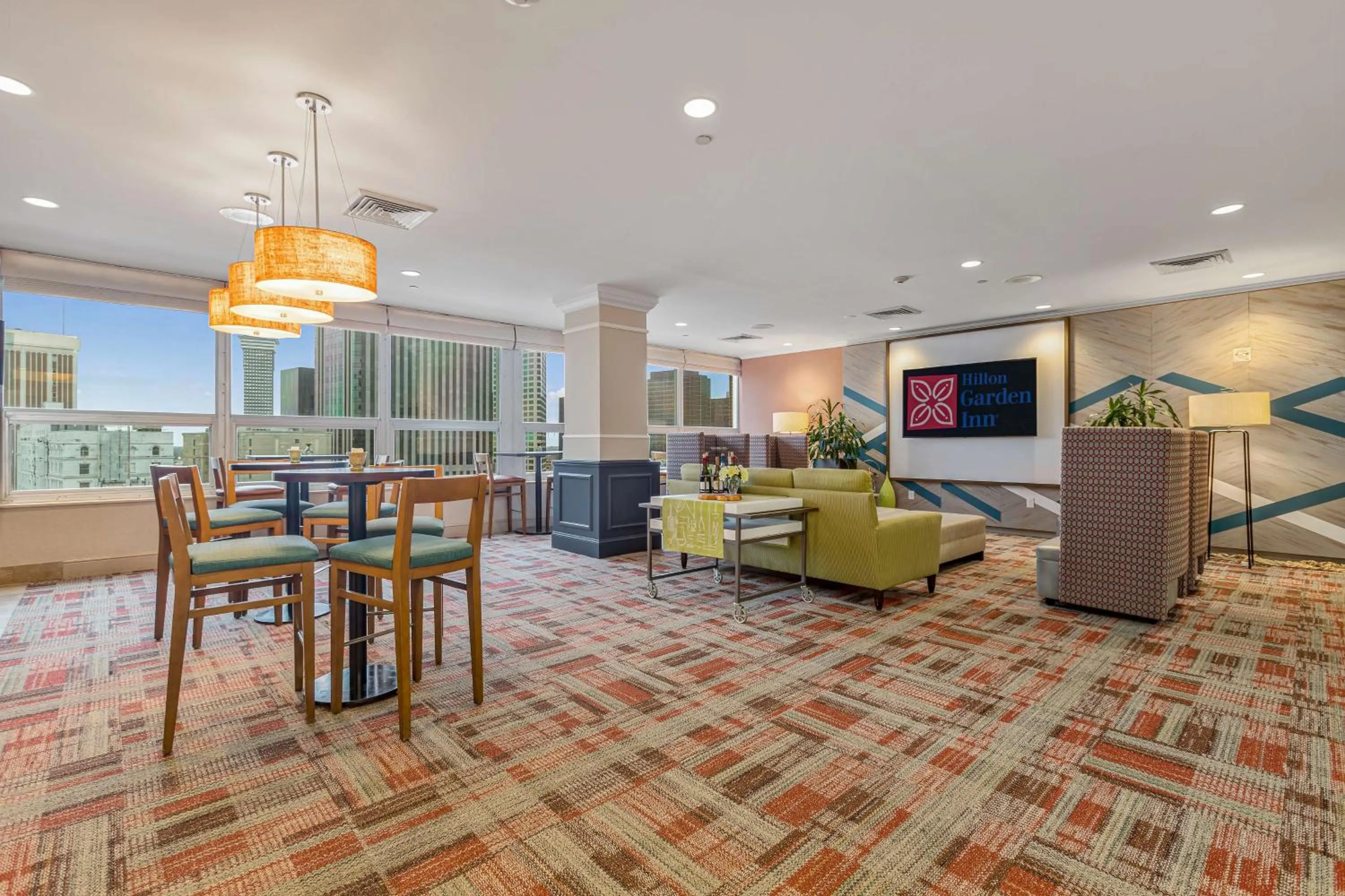 Lobby or reception in Hilton Garden Inn New Orleans French Quarter/CBD