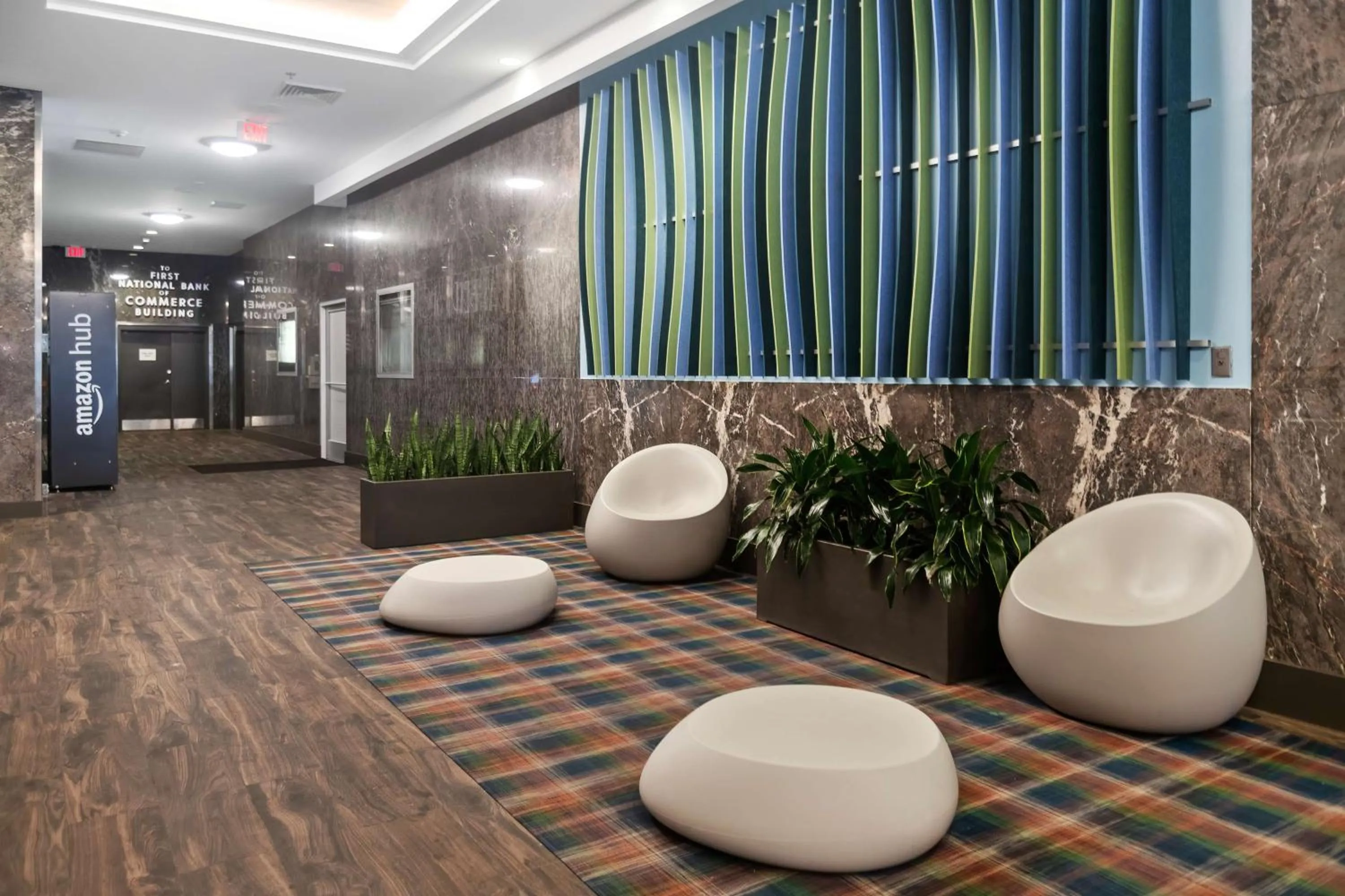 Lobby or reception in Hilton Garden Inn New Orleans French Quarter/CBD