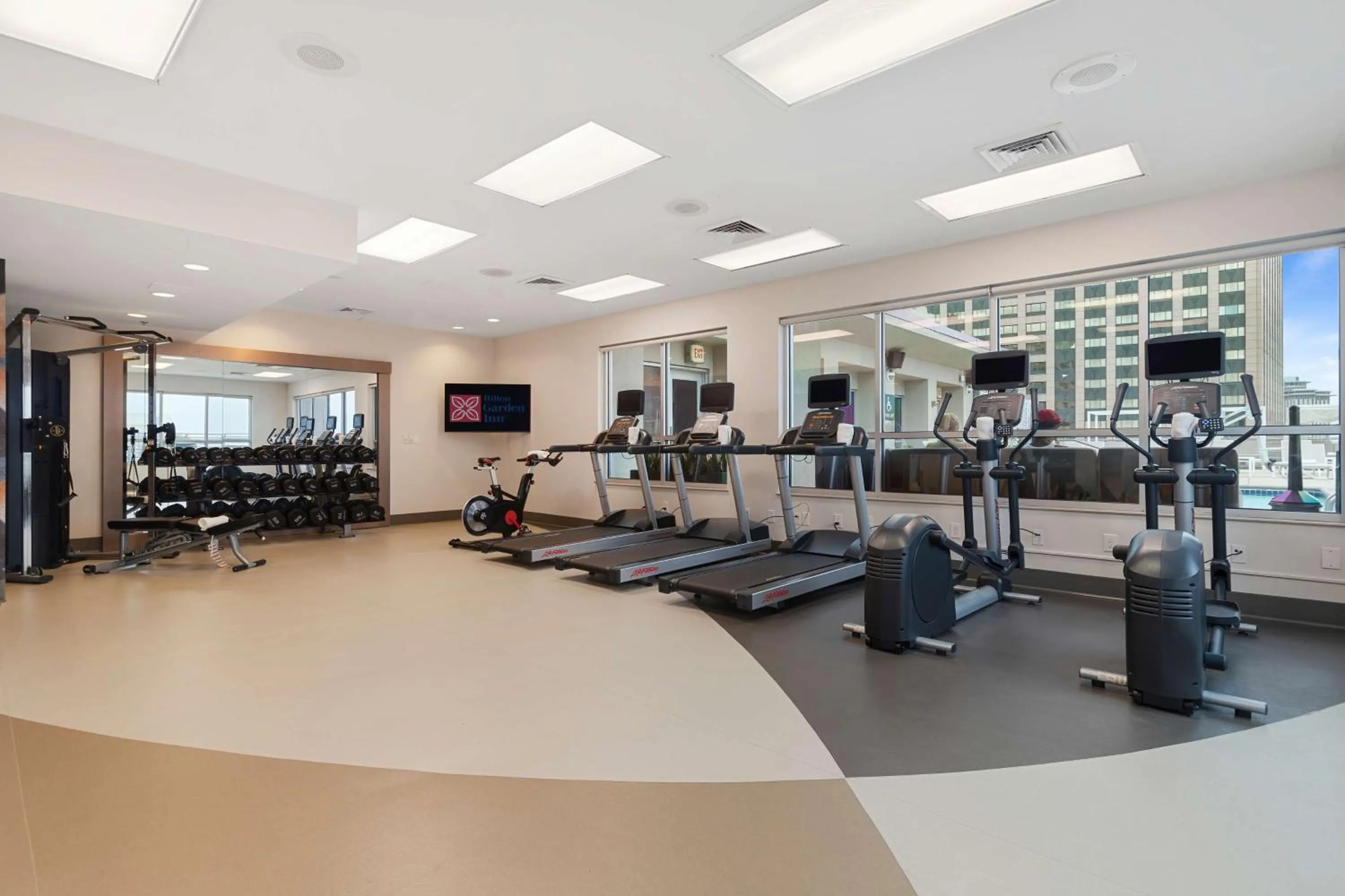 Fitness centre/facilities in Hilton Garden Inn New Orleans French Quarter/CBD