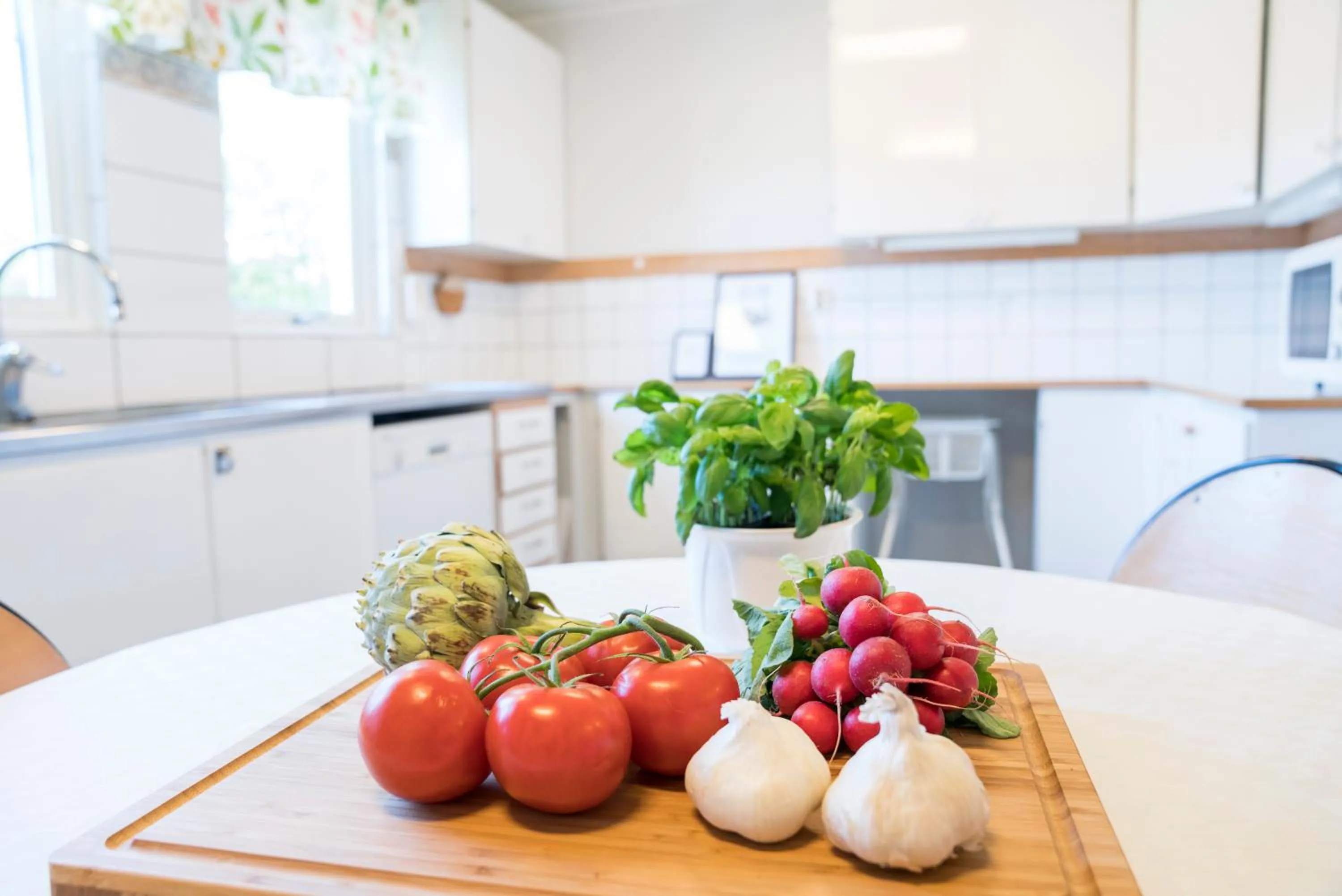 Kitchen or kitchenette in Mellbystrand Vandrarhem