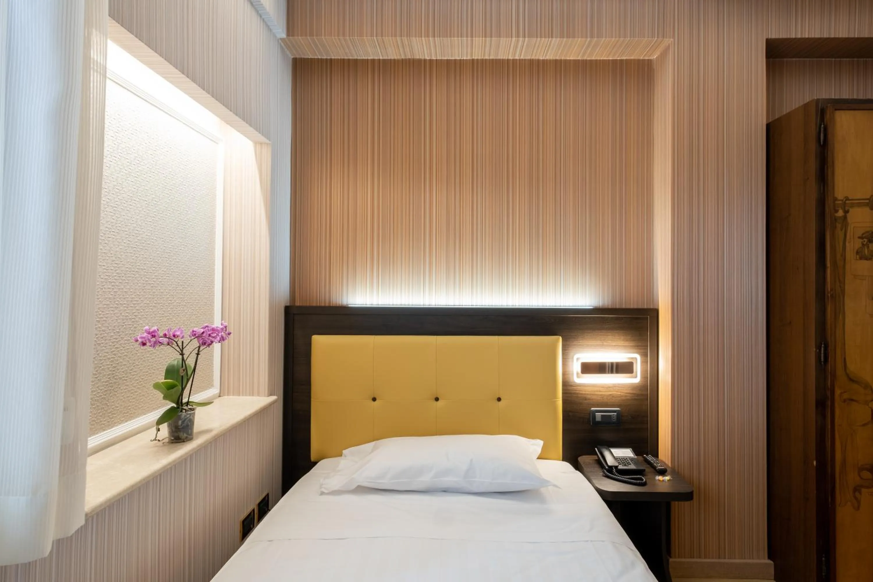 Bed in Hotel Santa Prisca