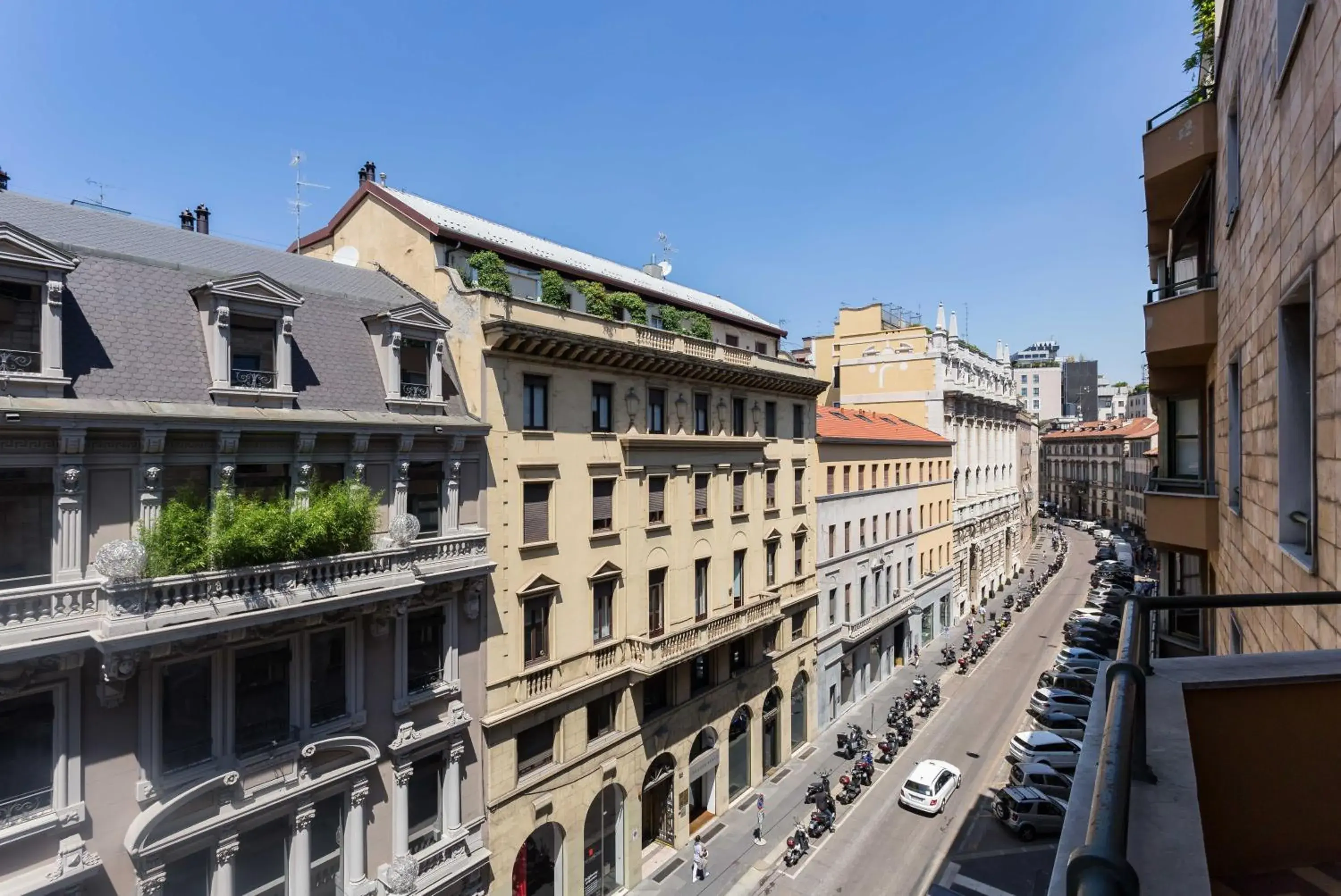 City view in ApartHotel Durini City view in ApartHotel Durini