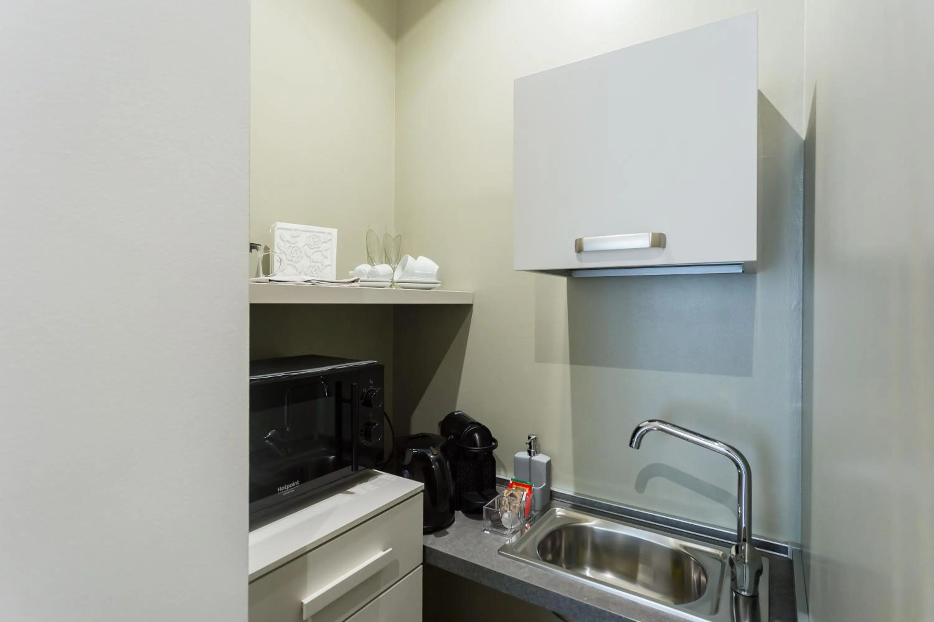 Coffee/tea facilities in ApartHotel Durini