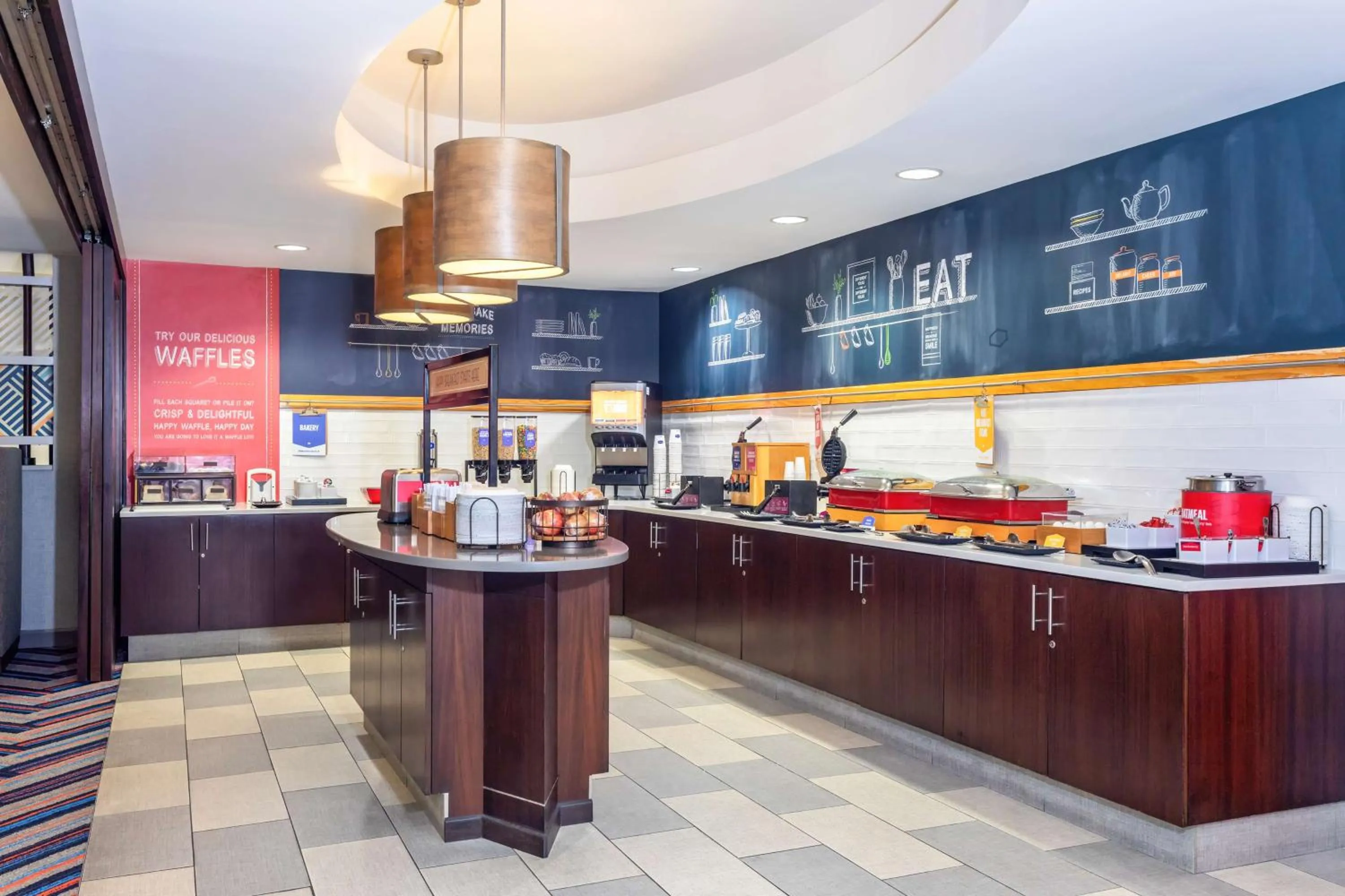 Breakfast in Hampton Inn Orlando-International Airport