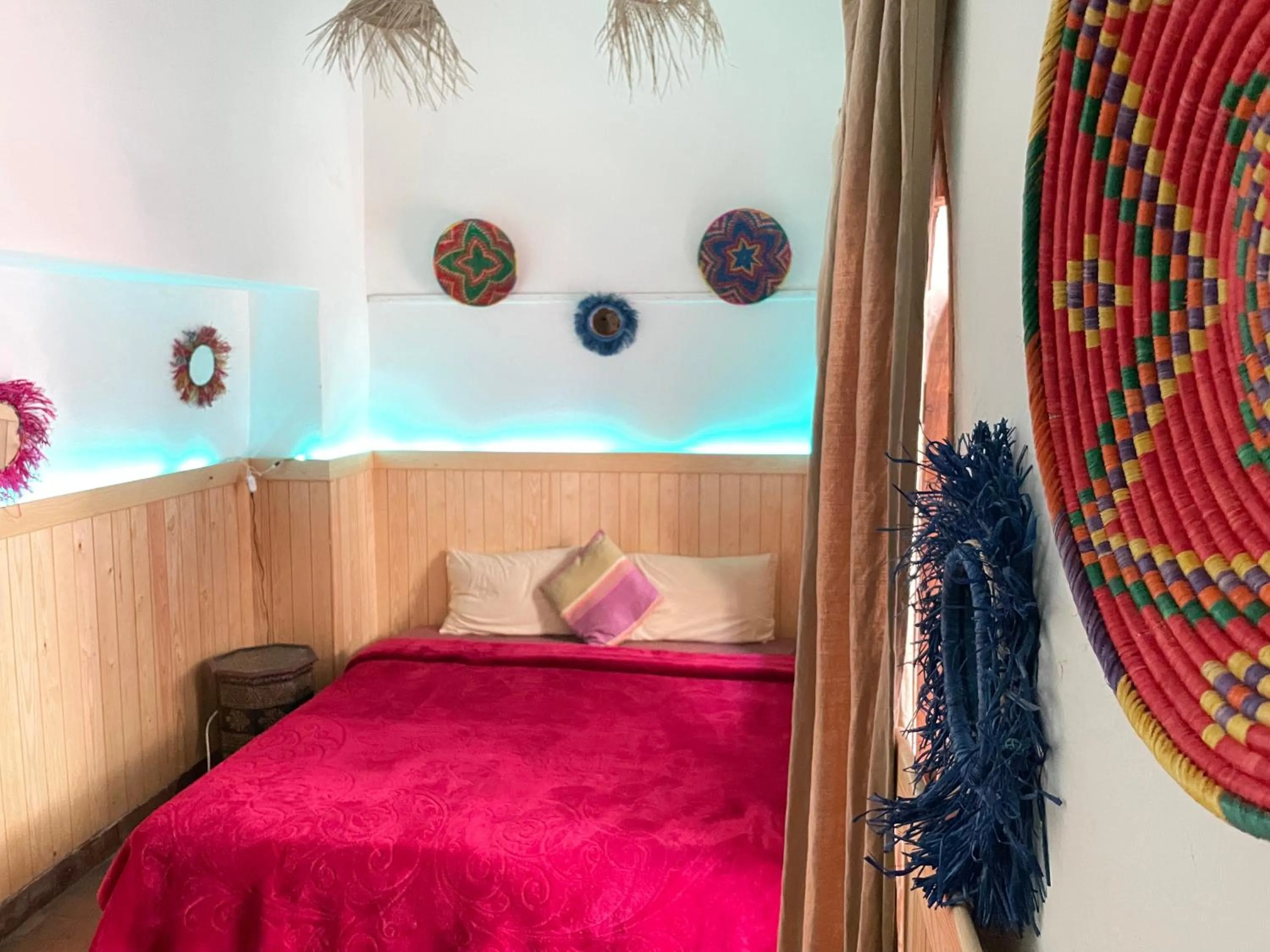 Photo of the whole room, Bed in Riad Rockech