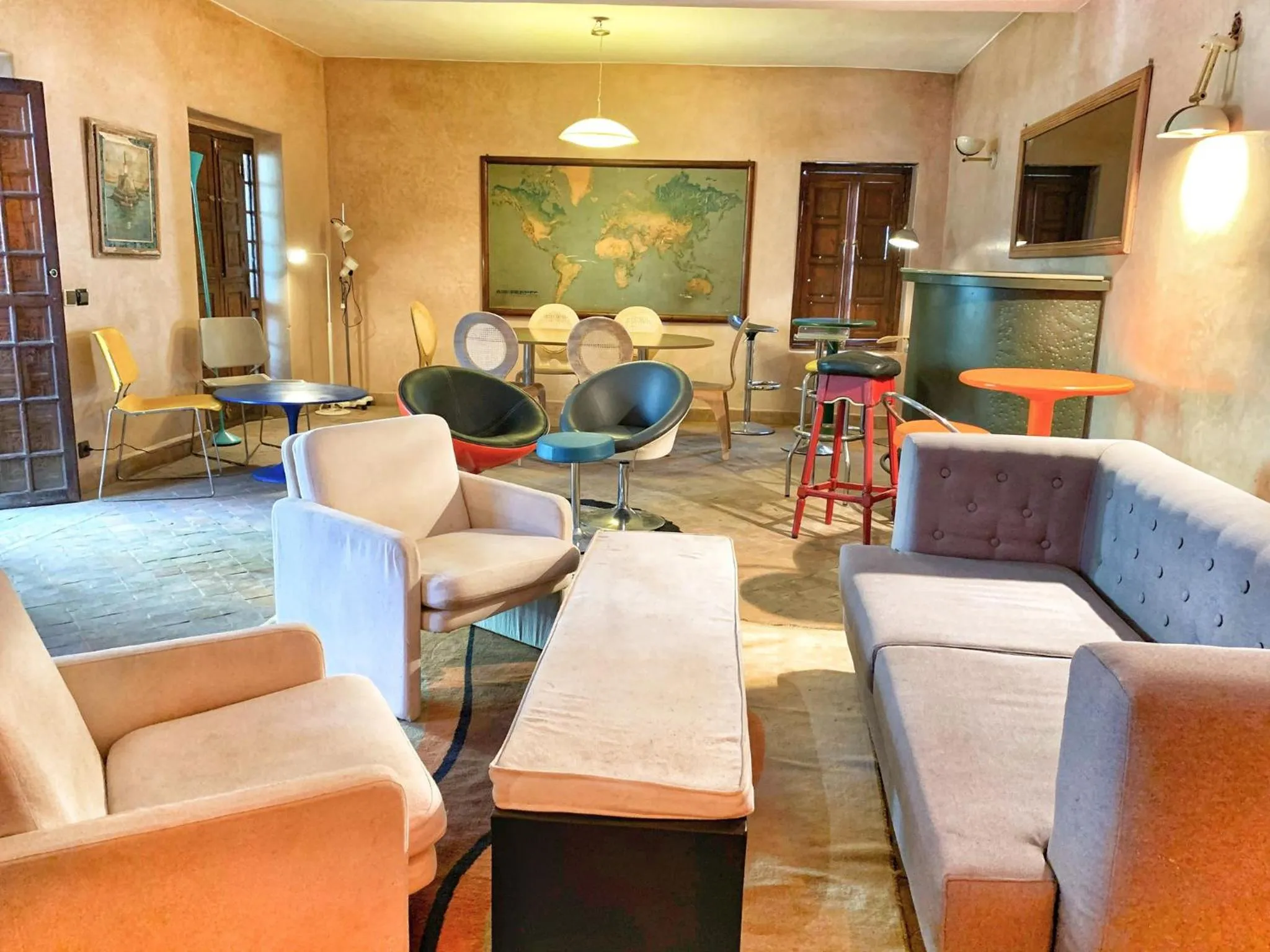 Living room in Riad Rockech