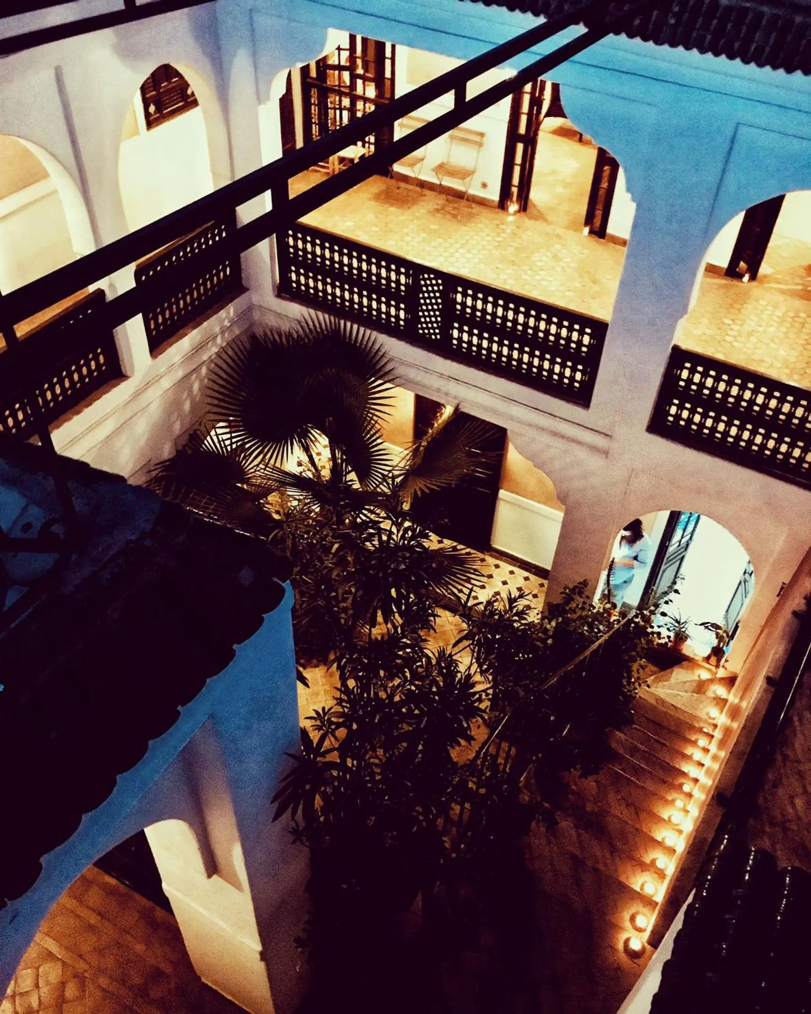 Patio in Riad Rockech