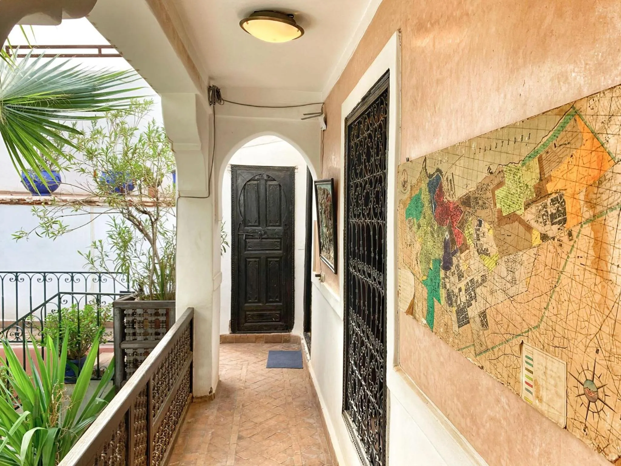 Patio in Riad Rockech