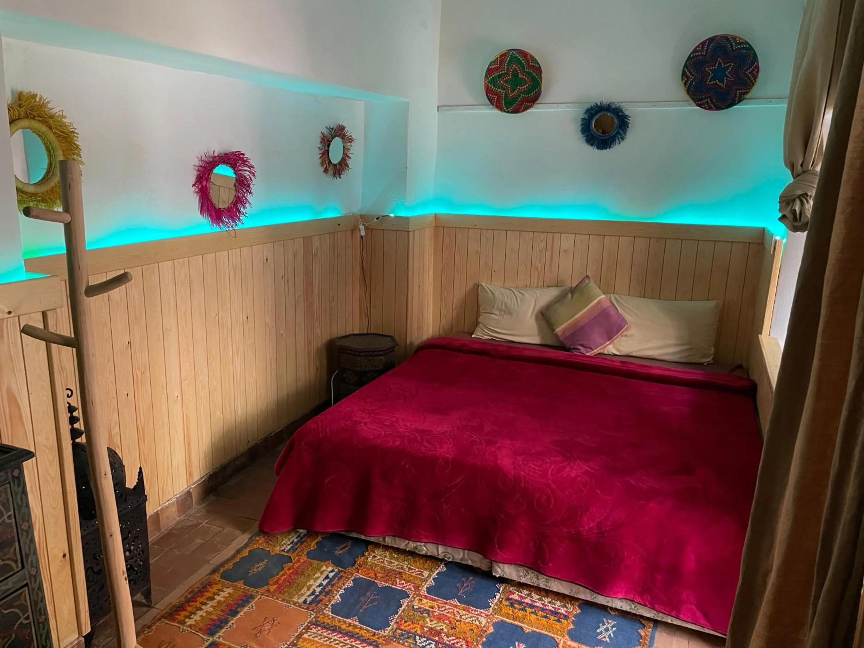 Photo of the whole room, Bed in Riad Rockech