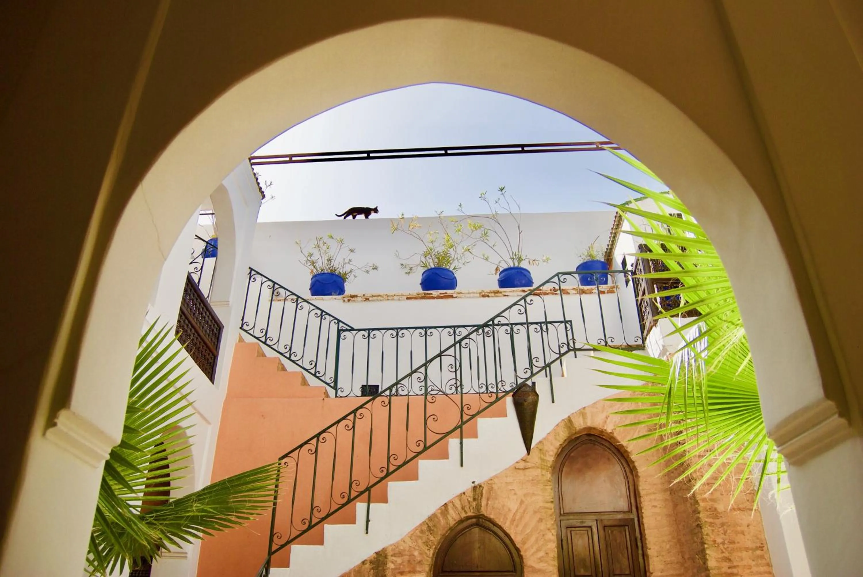 Patio in Riad Rockech