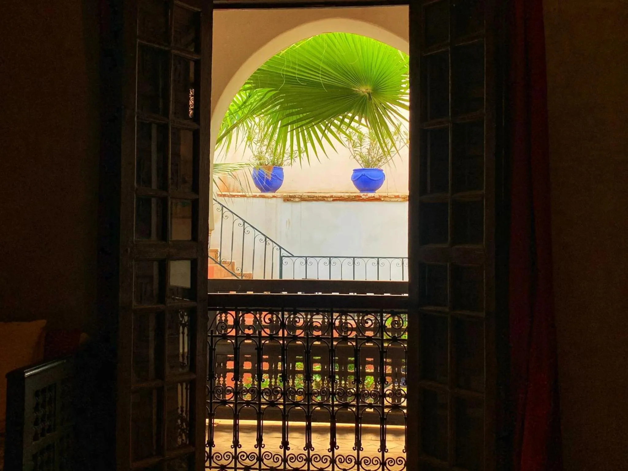 Bedroom in Riad Rockech