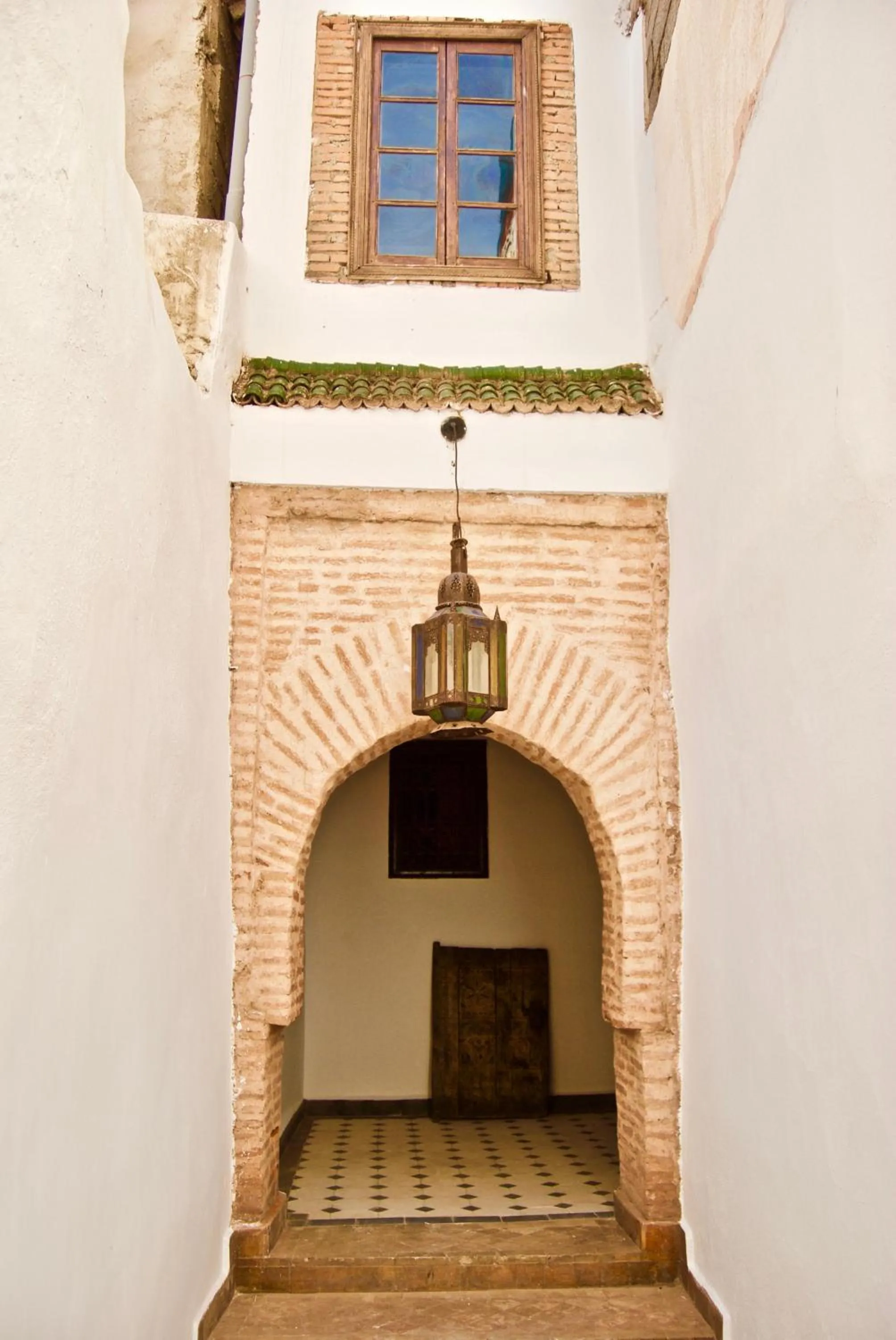 Facade/entrance in Riad Rockech