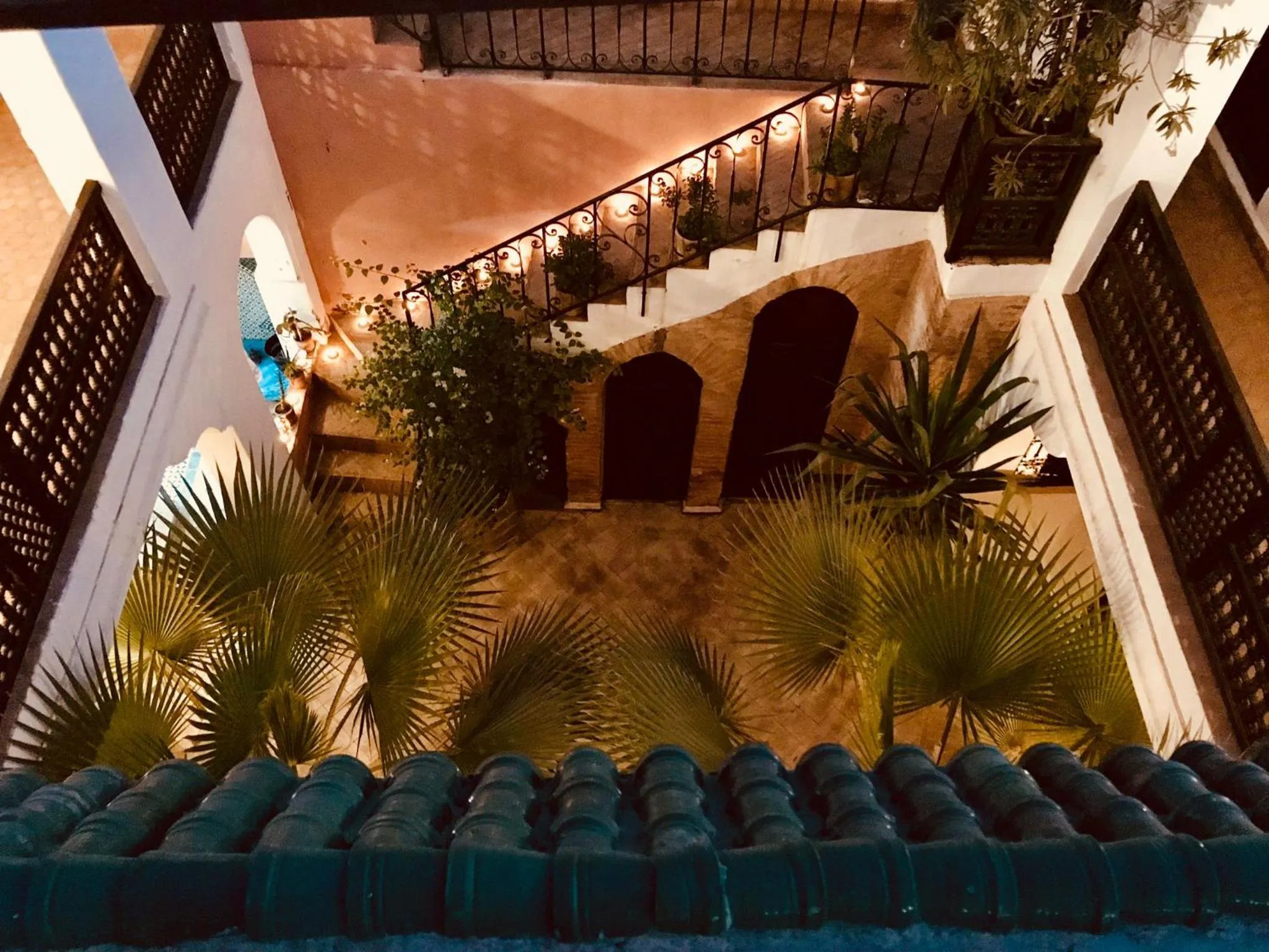Patio in Riad Rockech