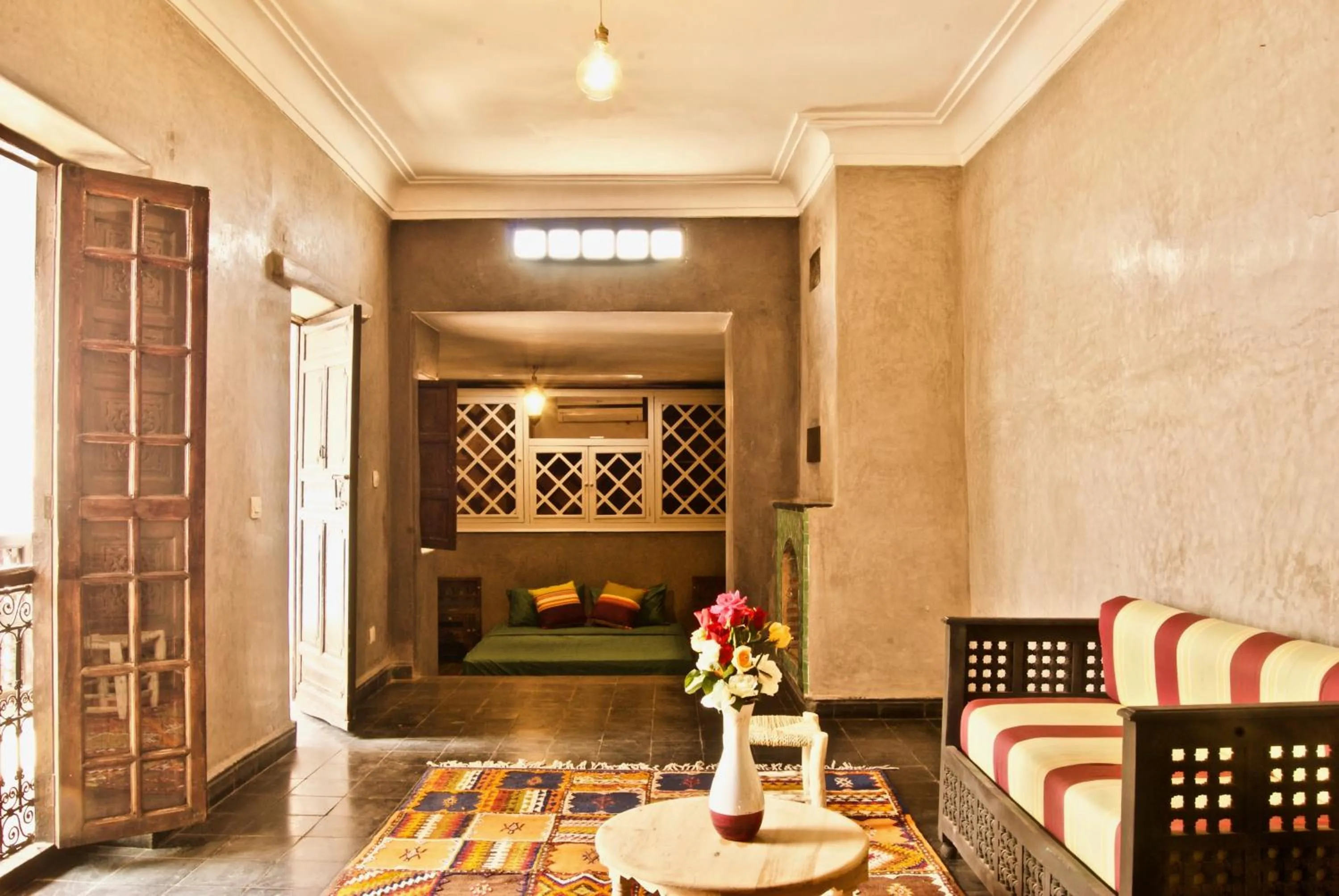 Bedroom in Riad Rockech