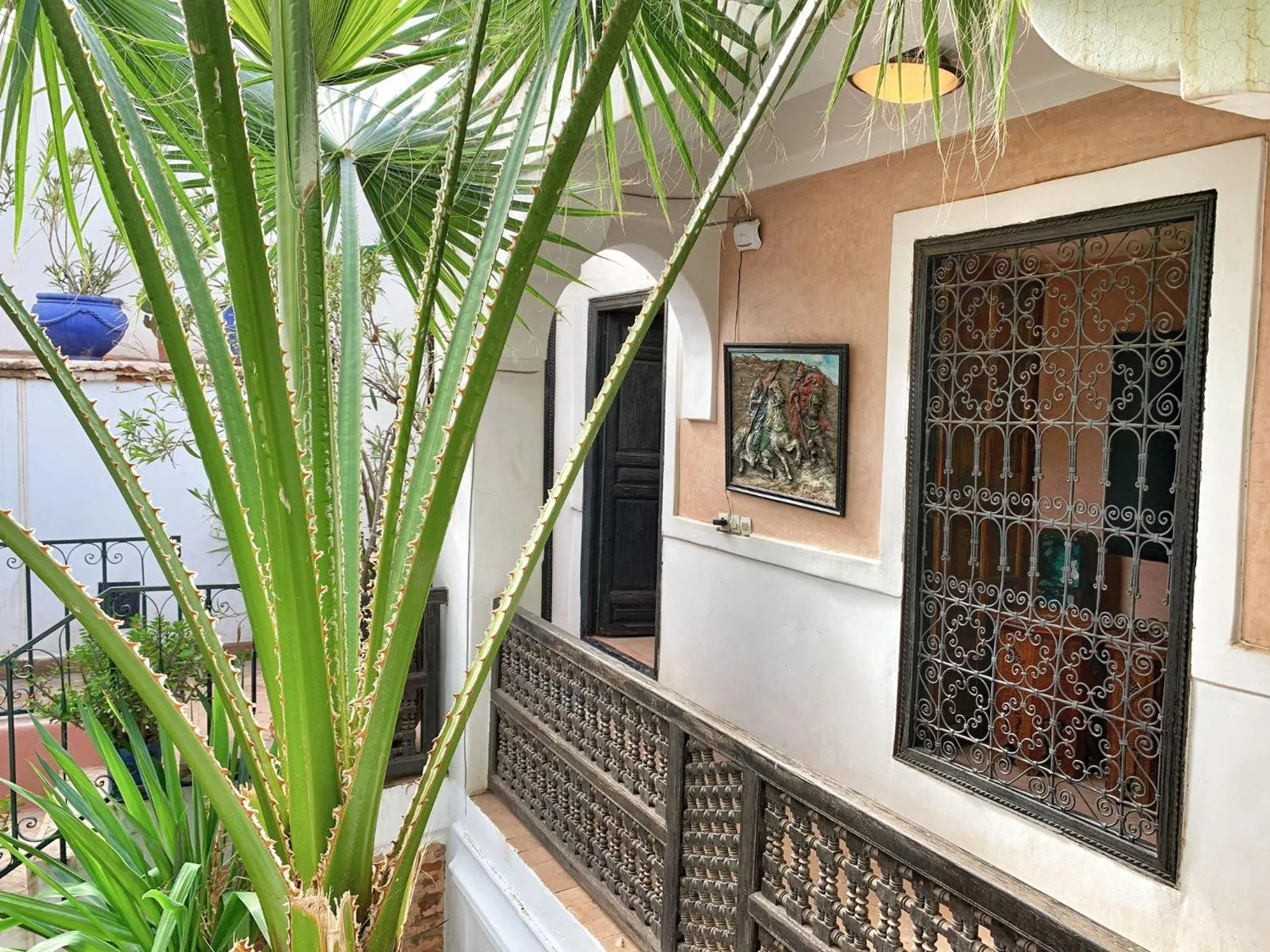 Patio in Riad Rockech