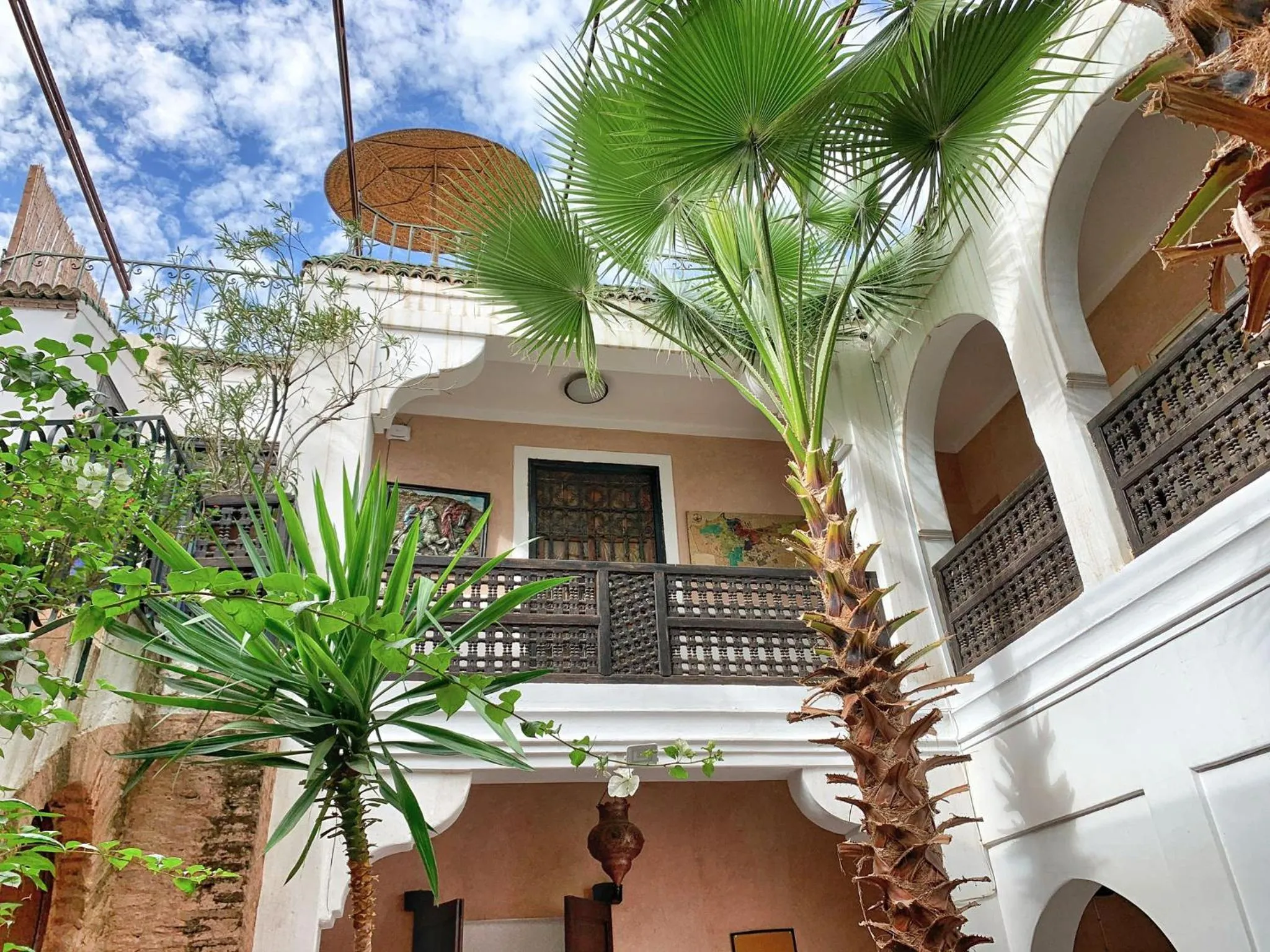 Patio in Riad Rockech