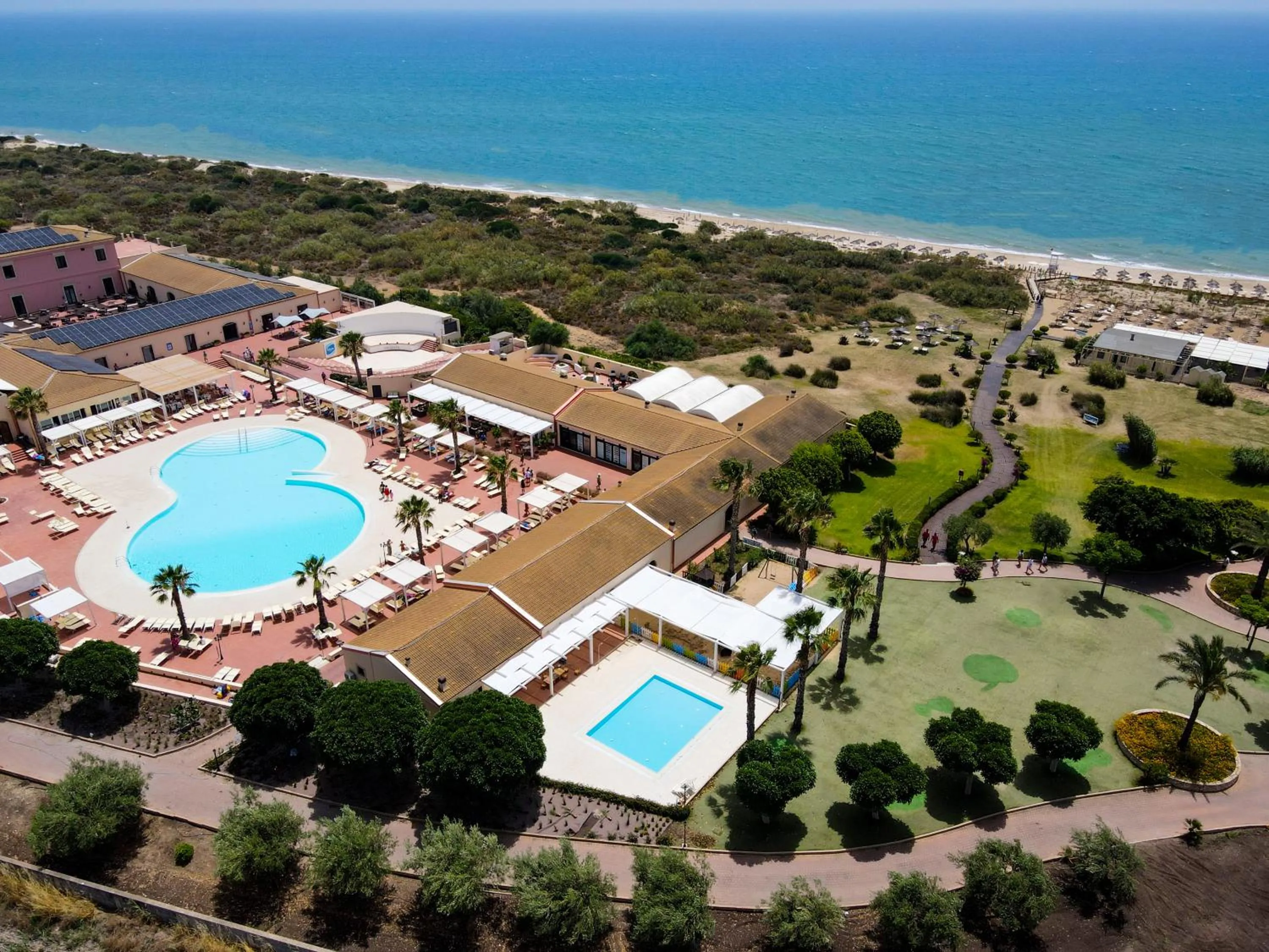 Bird's eye view in Sikania Eco Resort