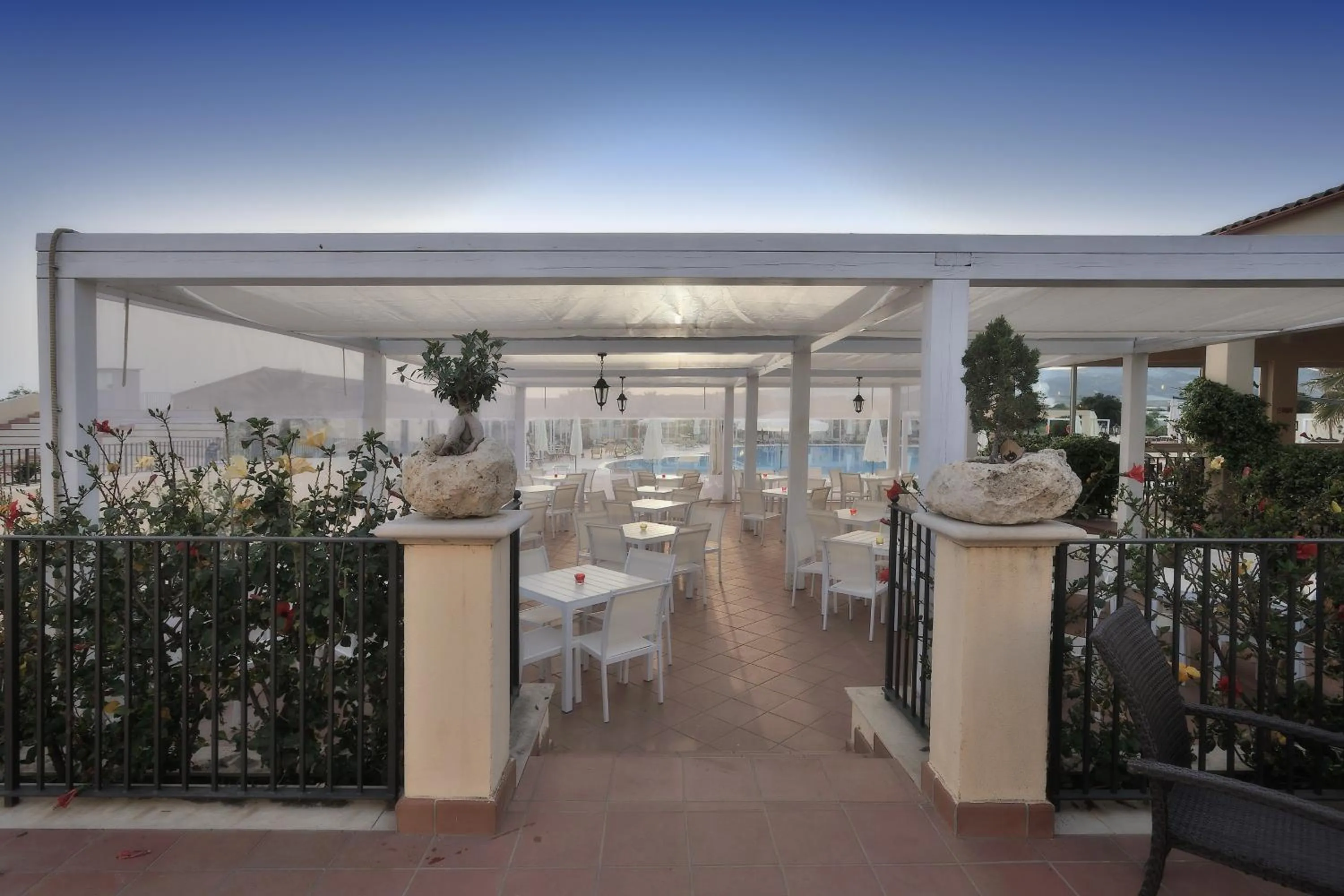 Patio in Sikania Eco Resort