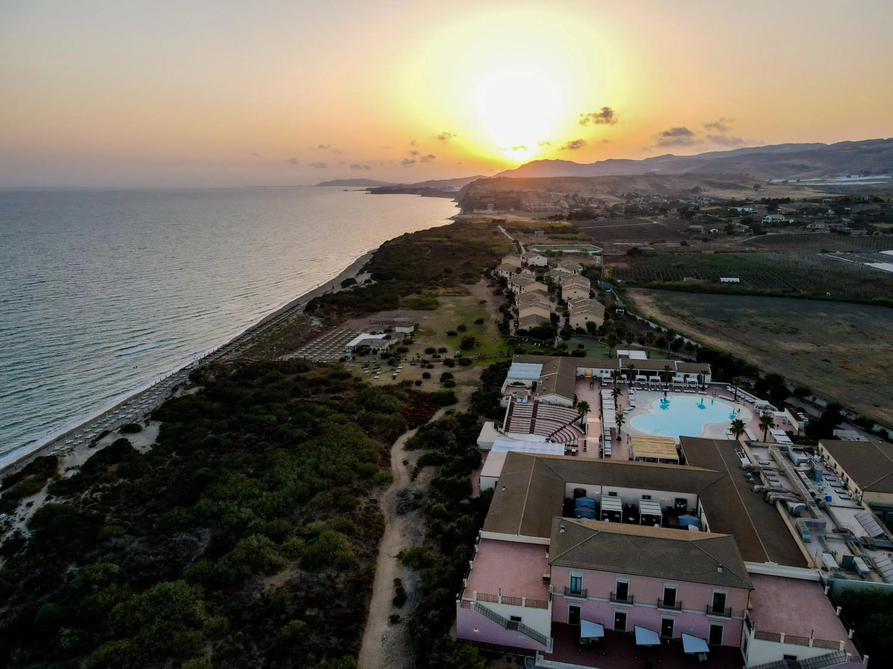 Bird's eye view in Sikania Eco Resort