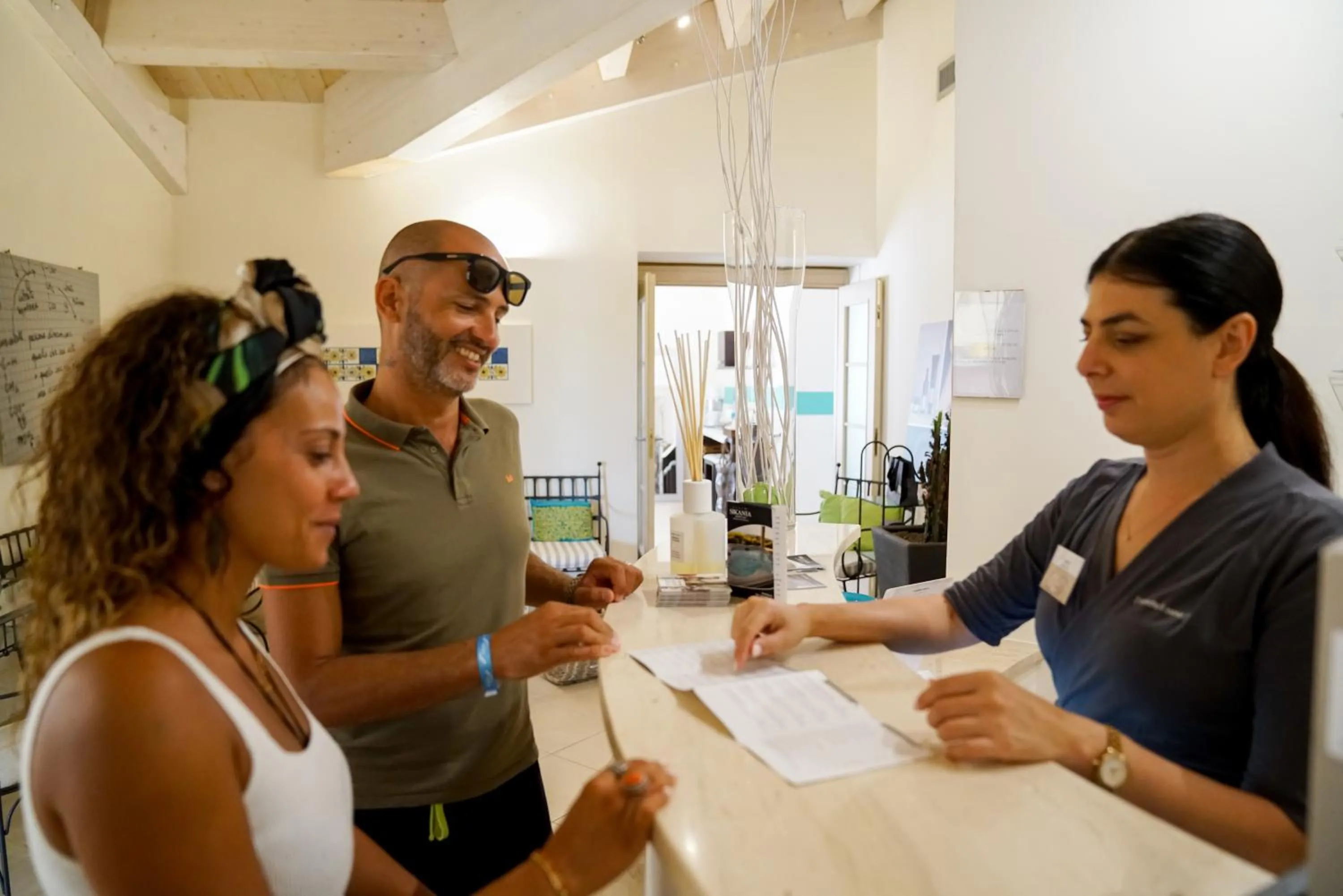 Staff in Sikania Eco Resort