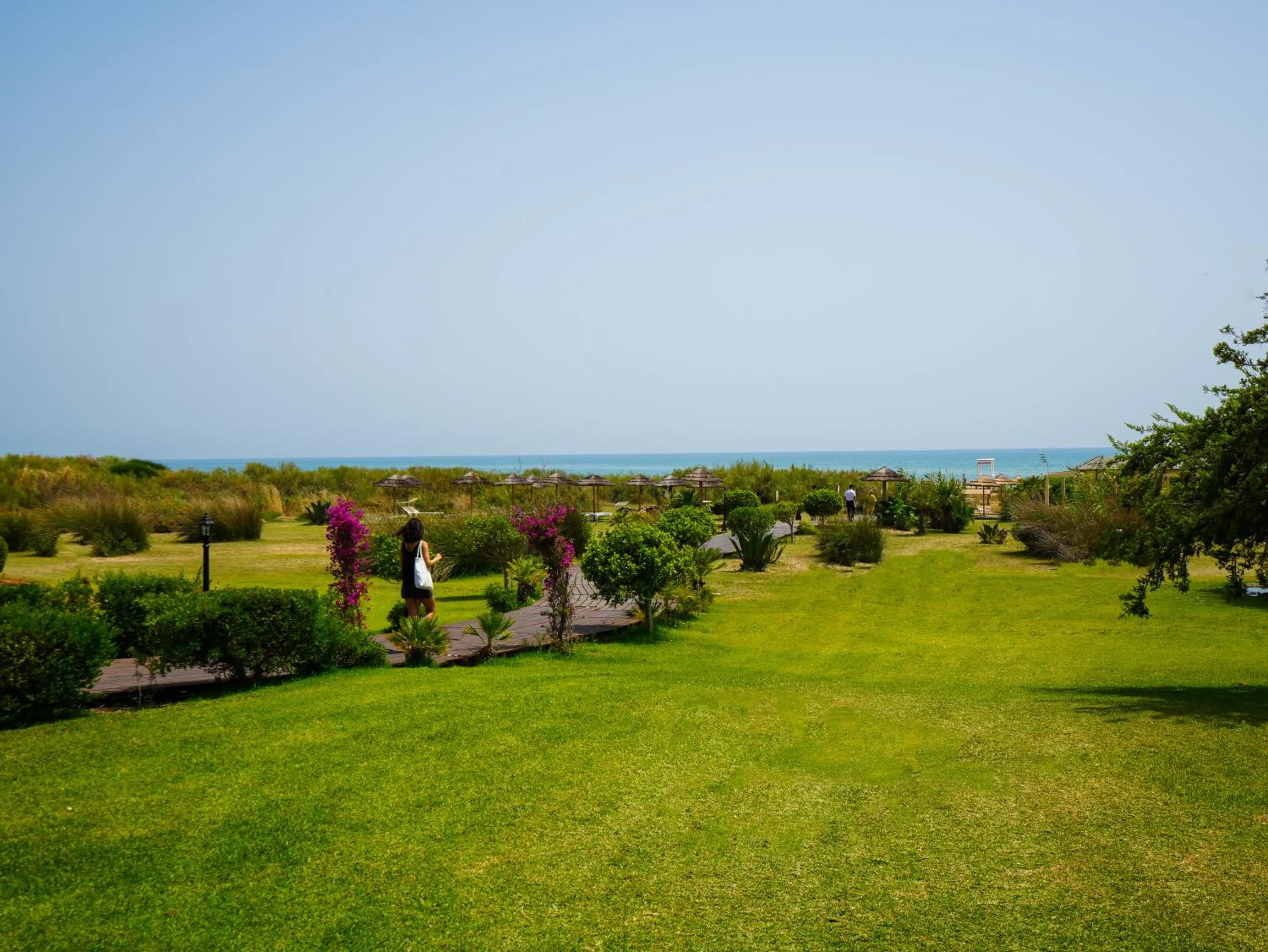 Garden view in Sikania Eco Resort