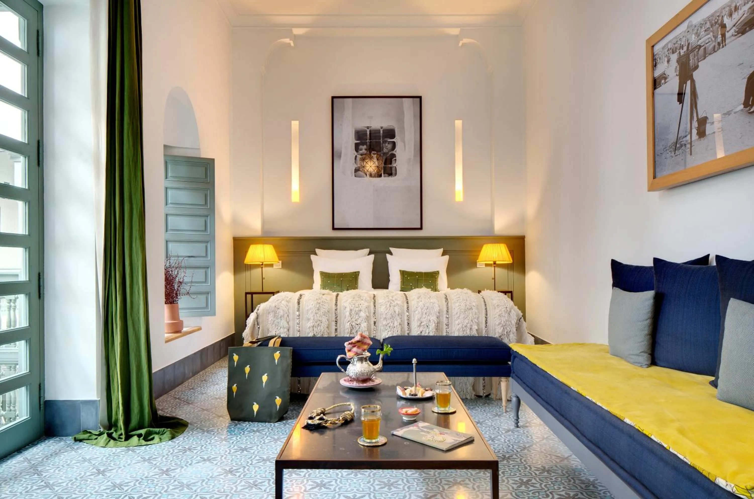 Bed in Riad Antara
